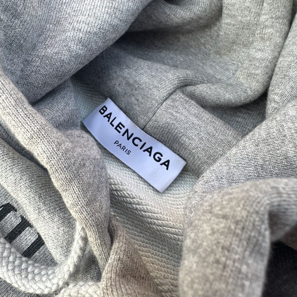 Balenciaga Balenciaga Big Logo Millano Paris Hoodie Size US XL / EU 56 / 4 - 4 Thumbnail