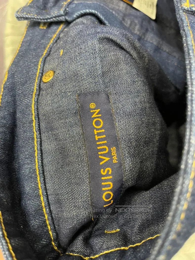 Louis Vuitton Louis Vuitton SS24 Pharrell Denim Shorts. Size US 30 / EU 46 - 6 Thumbnail