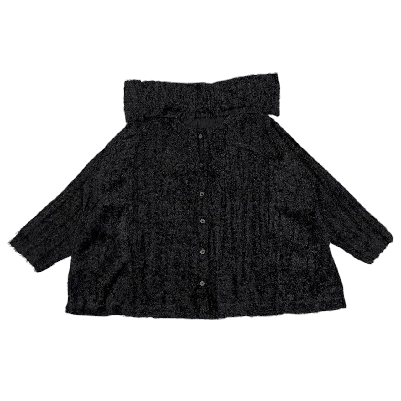 Issey Miyake Me Issey Miyake Pleated Blouse Ruffled Collar Size M / US 6-8 / IT 42-44 - 1 Thumbnail