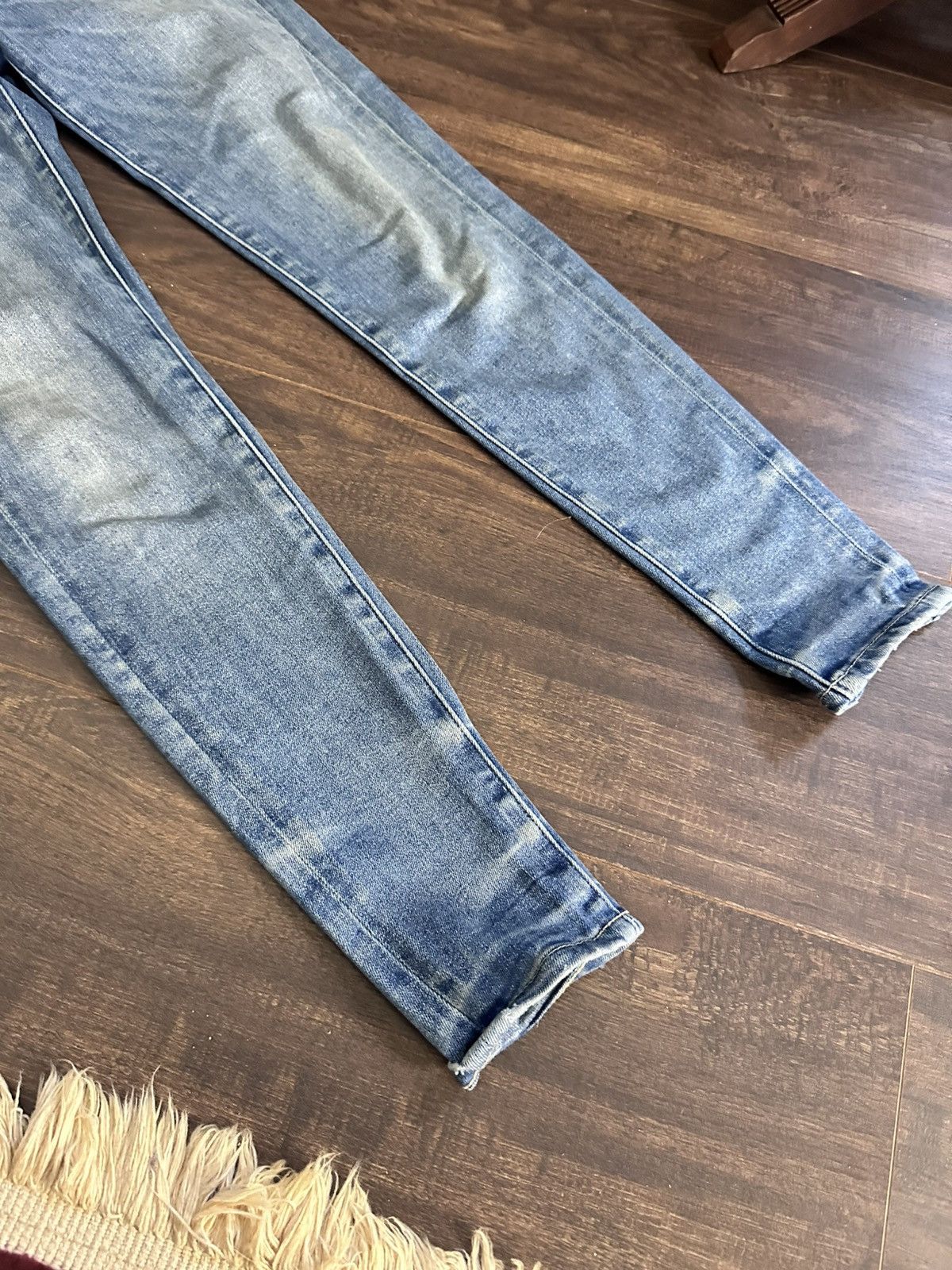Levi's Made & Crafted Made & Crafted skinny blue italian denim jeans Sliver Size 24" / US 00 / IT 34 - 3 Thumbnail
