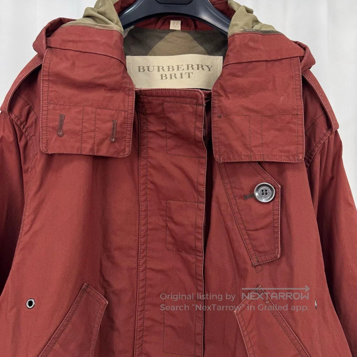 Burberry Burberry Orange Trench Jacket. Size M / US 6-8 / IT 42-44 - 3 Thumbnail