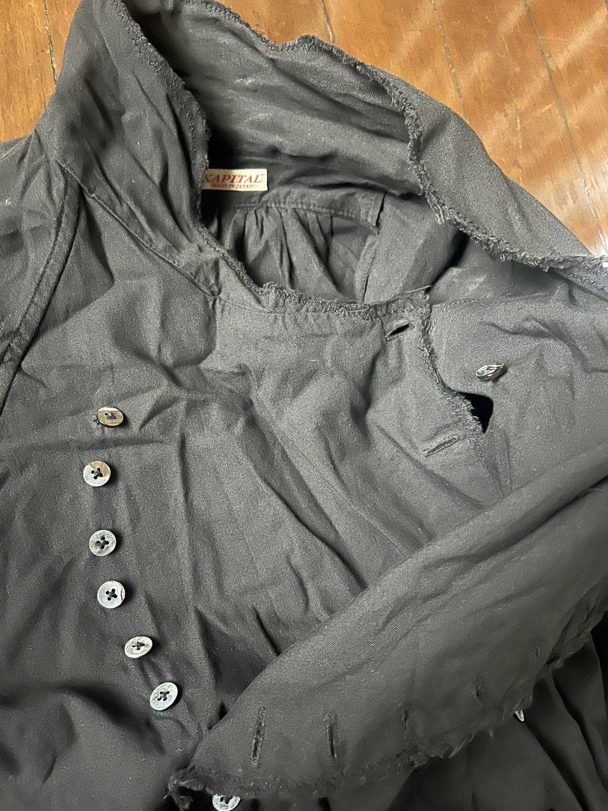 Kapital Kapital Curve Double Breasted Shirt Size US S / EU 44-46 / 1 - 14 Thumbnail