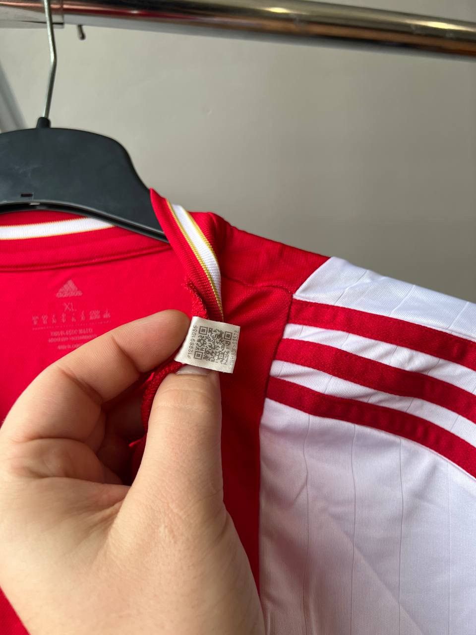Adidas 2022/23 AJAX AMSTERDAM HOME SOCCER JERSEY FOOTBALL SHIRT XL Size US XL / EU 56 / 4 - 6 Thumbnail