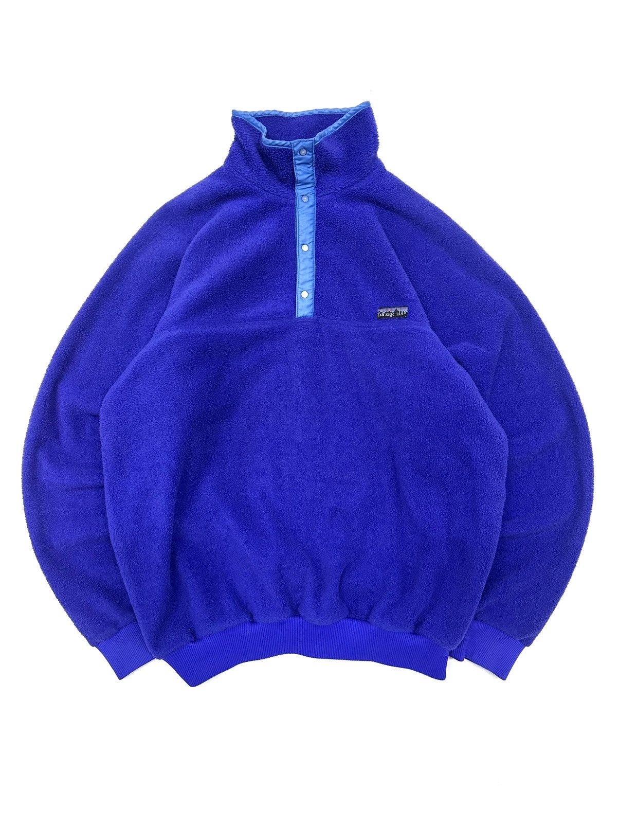 Patagonia Patagonia Synchilla Vintage 90s Men's Fleece Purple Jacket Size US L / EU 52-54 / 3 - 1 Thumbnail