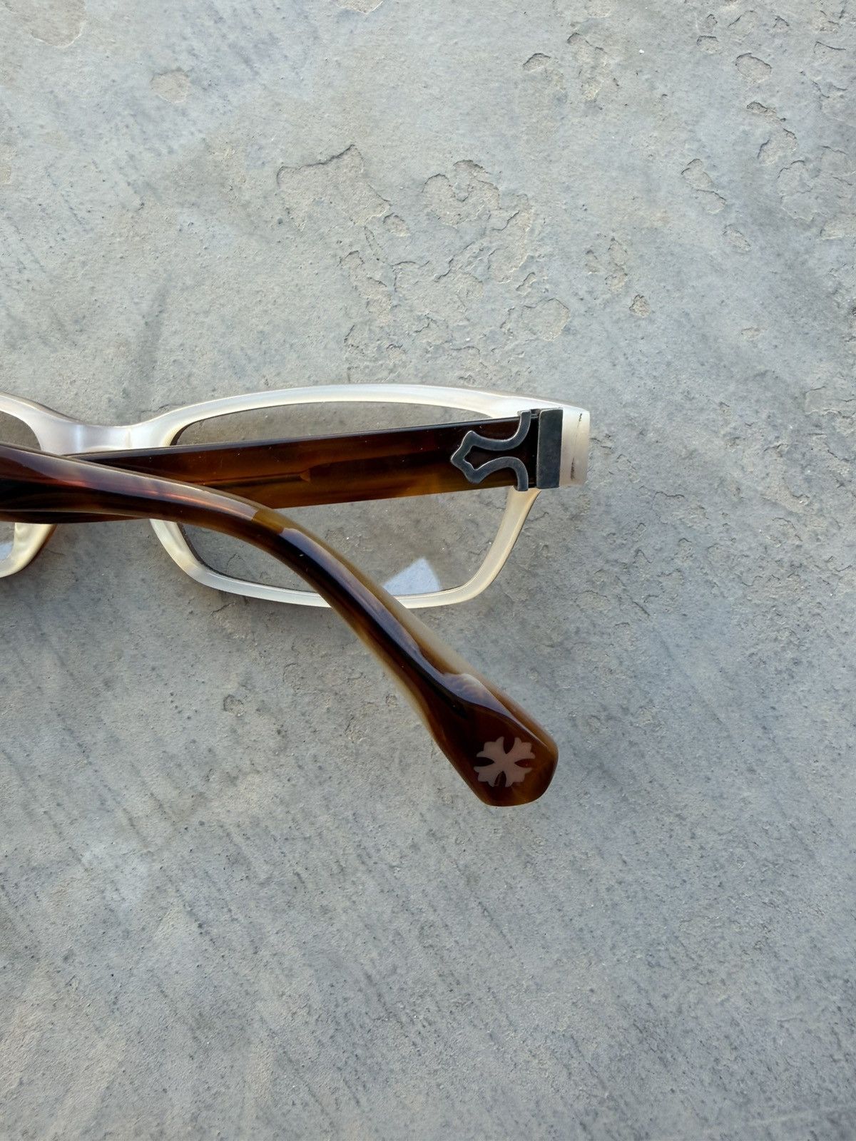 Chrome Hearts Chrome Hearts Dollz Eyeglasses – Tortoiseshell Made In Japan Size ONE SIZE - 6 Thumbnail