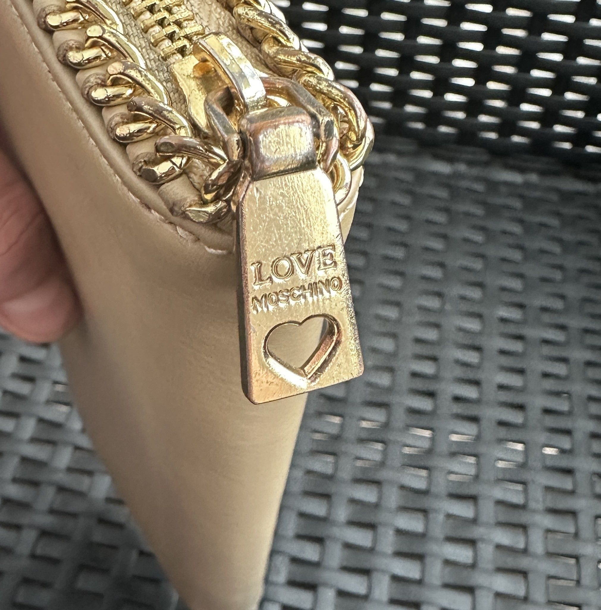 Love Moschino Love Moschino Women's Leather Wallet Chain Along The Contour Size ONE SIZE - 6 Thumbnail