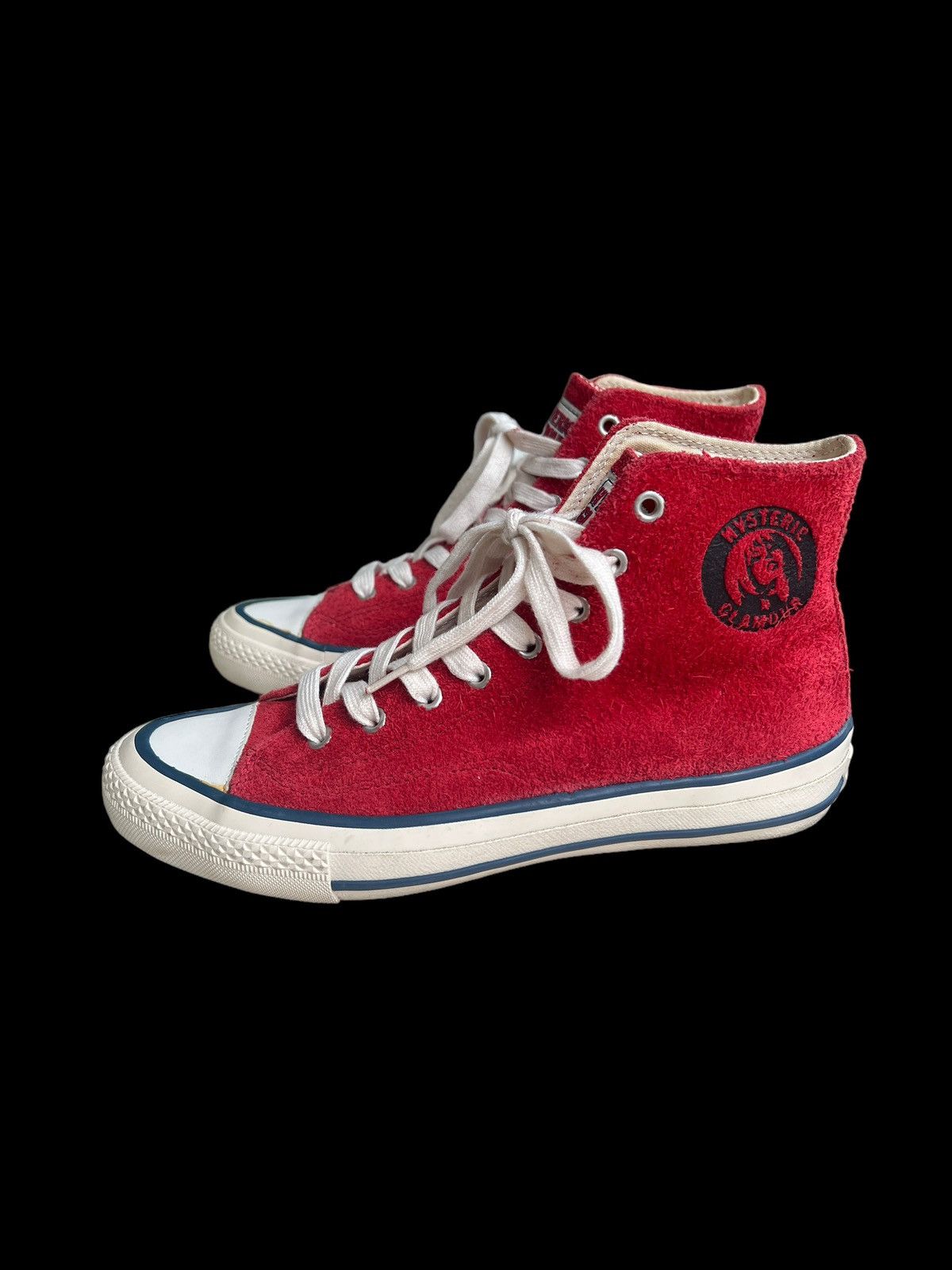 Hysteric Glamour Vintage Hysteric Glamour Suede Leather High Top Sneakers Size US 7 / EU 40 - 5 Thumbnail