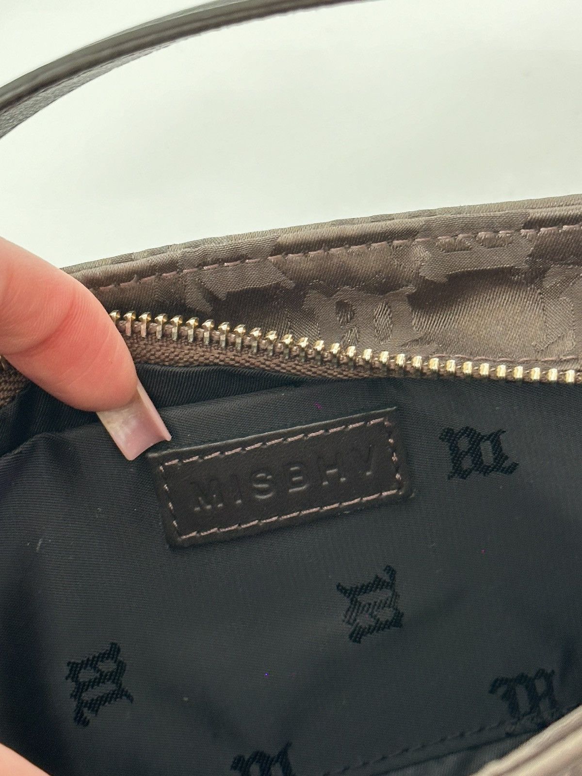 Misbhv Jacquard monogram misbhv bag Size ONE SIZE - 5 Thumbnail