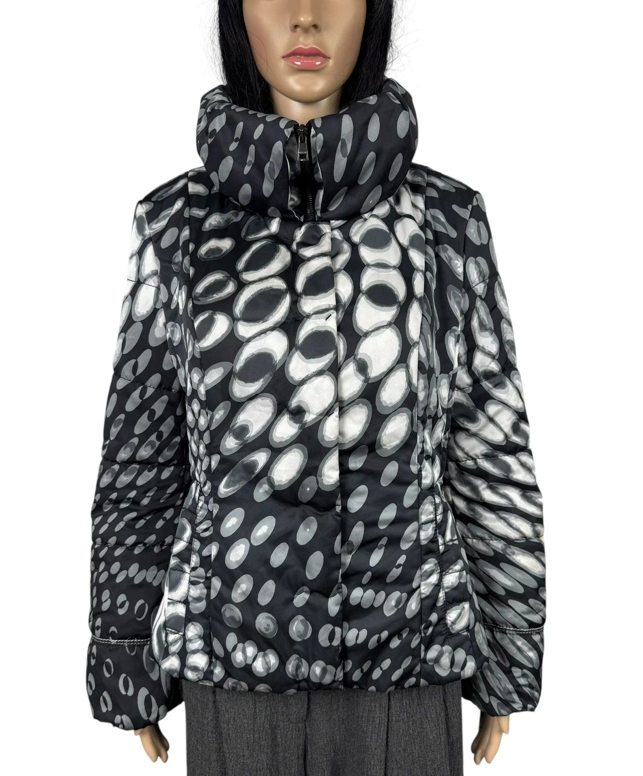 Other Marc Cain Faux Down Puffer Jacket Printed size 2 Size S / US 4 / IT 40 - 3 Thumbnail