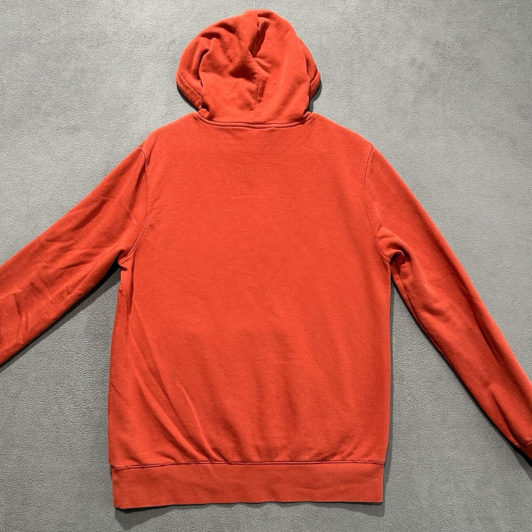H&M H&M Hoodie Mens M Orange Pullover Hooded Regular Fit Casual Modern Comfort Knit Sweatshirt Size US M / EU 48-50 / 2 - 2 Thumbnail