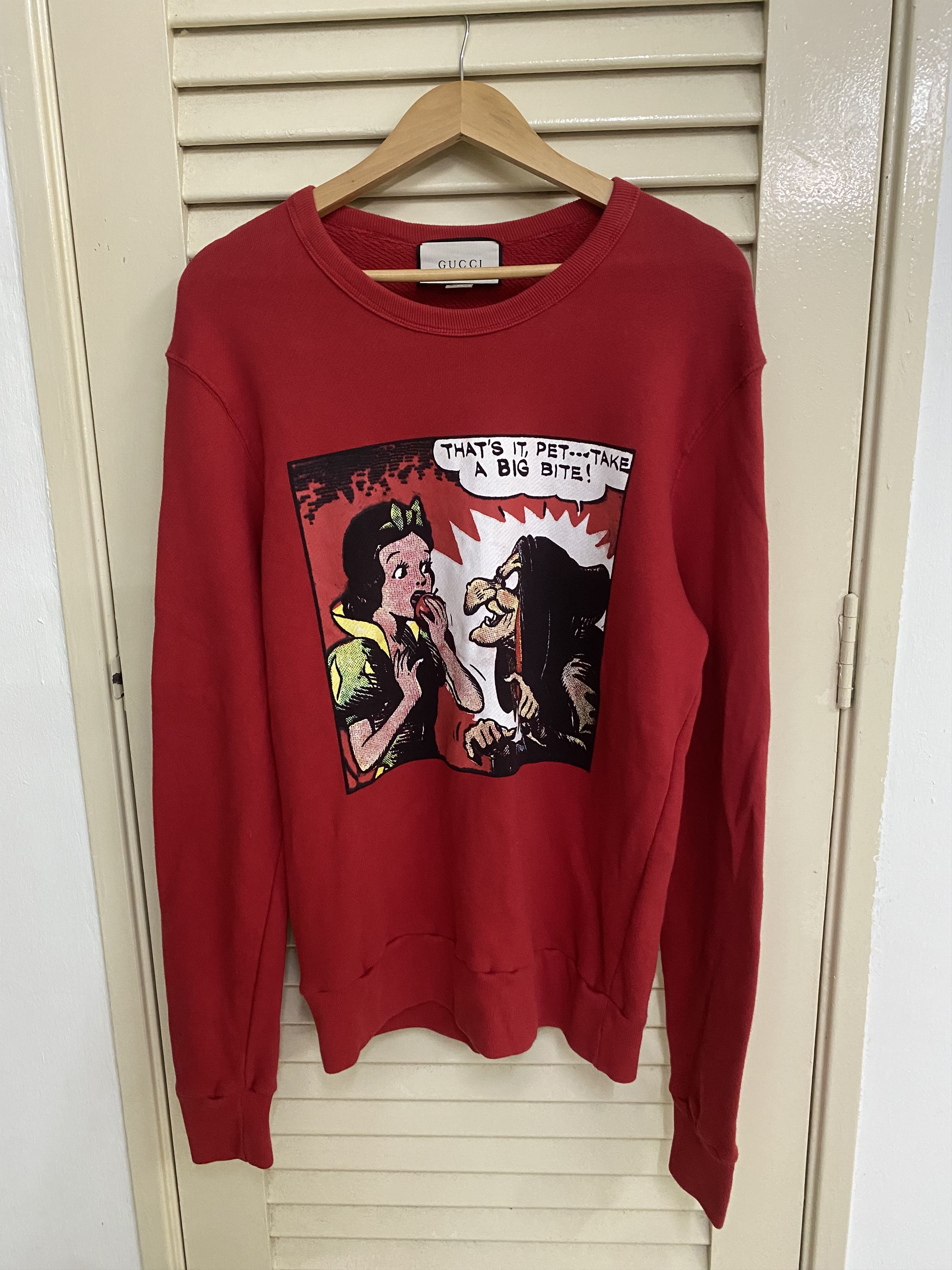 Gucci Gucci Snow White Crewneck Sweater Size US S / EU 44-46 / 1 - 2 Thumbnail