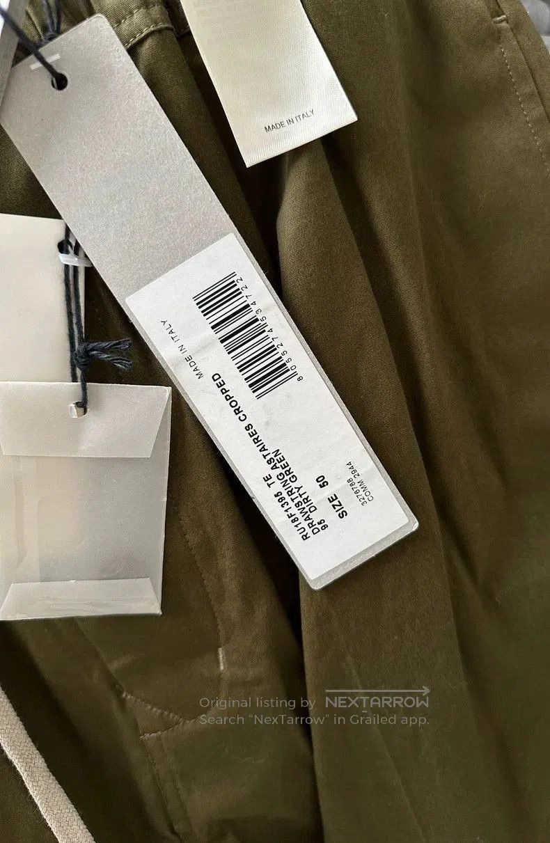 Rick Owens Rick Owens 18FW Cropped Cargo Pants. Size US 38 / EU 54 - 8 Thumbnail