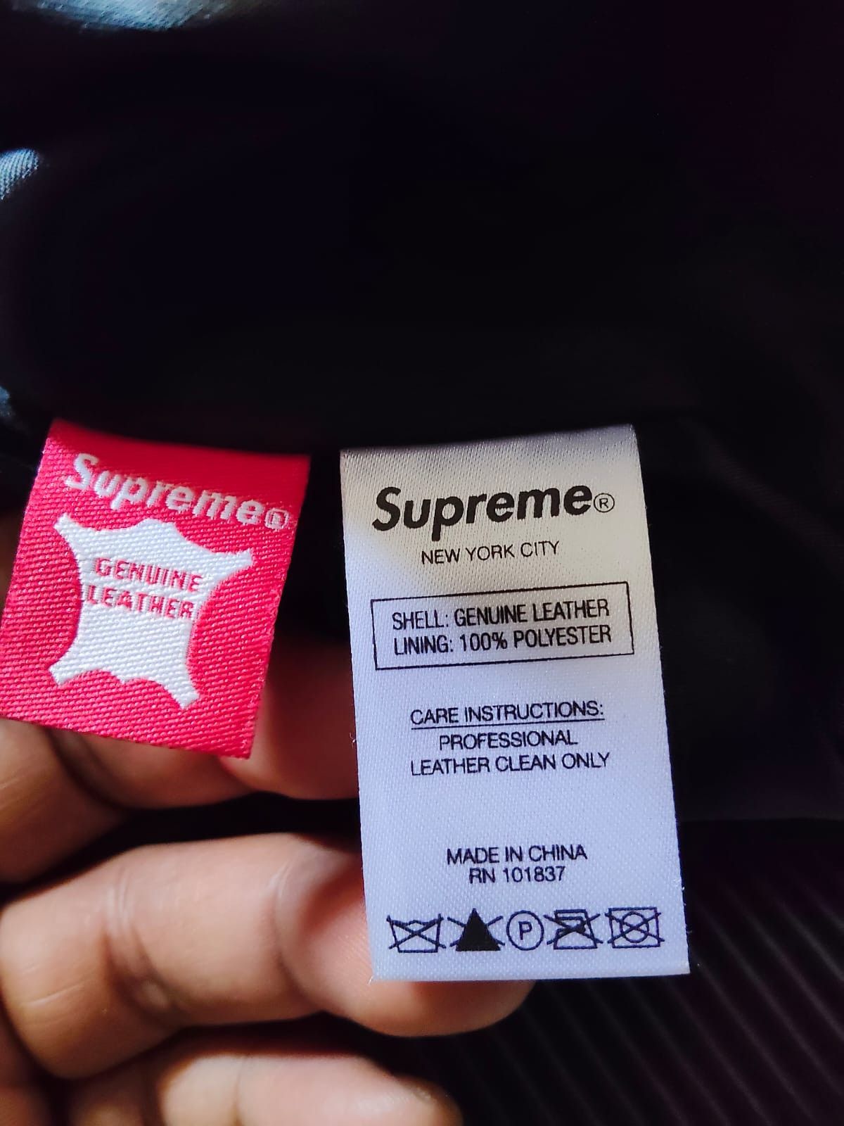 Liquid Blue × Supreme Pile skull leather jacket Size US M / EU 48-50 / 2 - 8 Thumbnail
