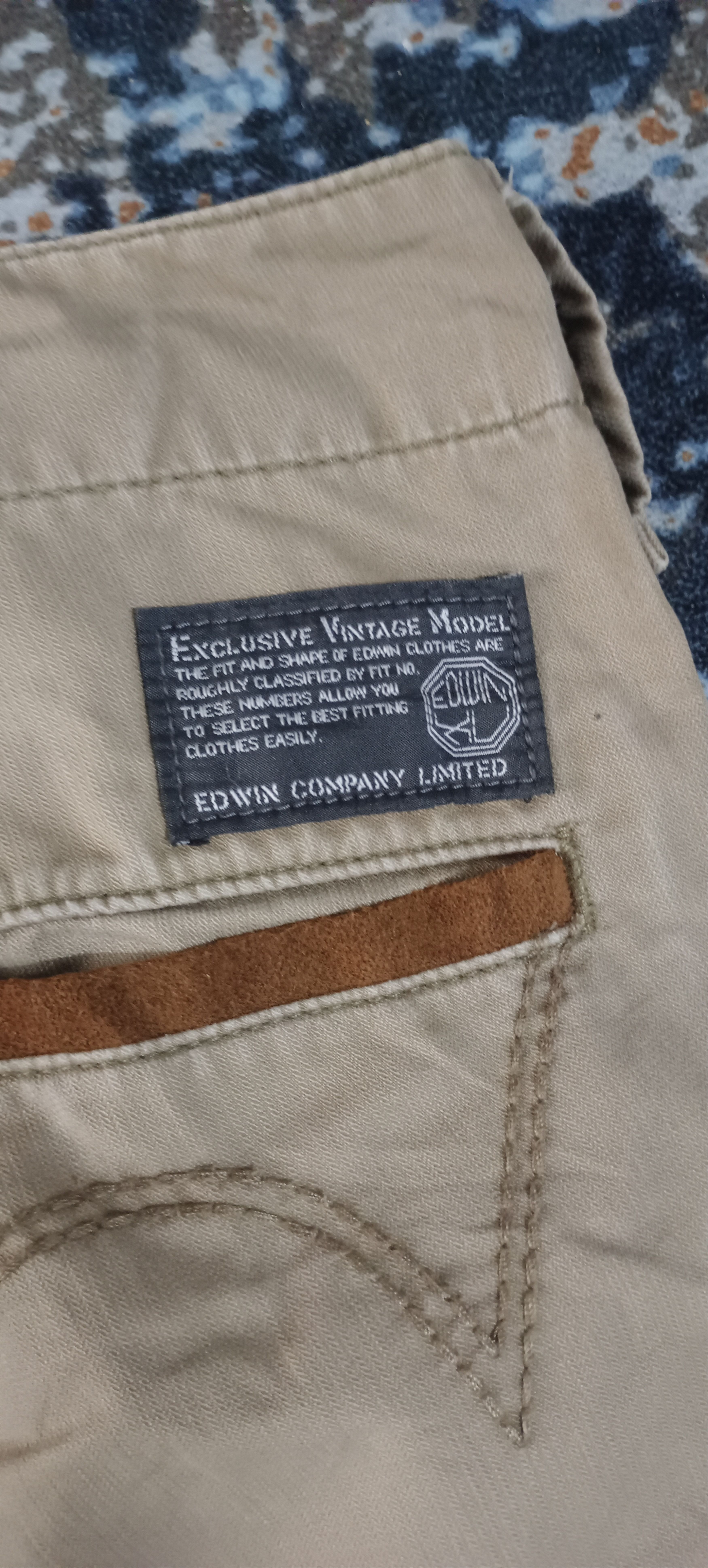 Edwin × Japanese Brand × Vintage EXCLUSIVE VINTAGE MODEL 90 AN EDWIN CARGO PANTS Size US 36 / EU 52 - 8 Thumbnail