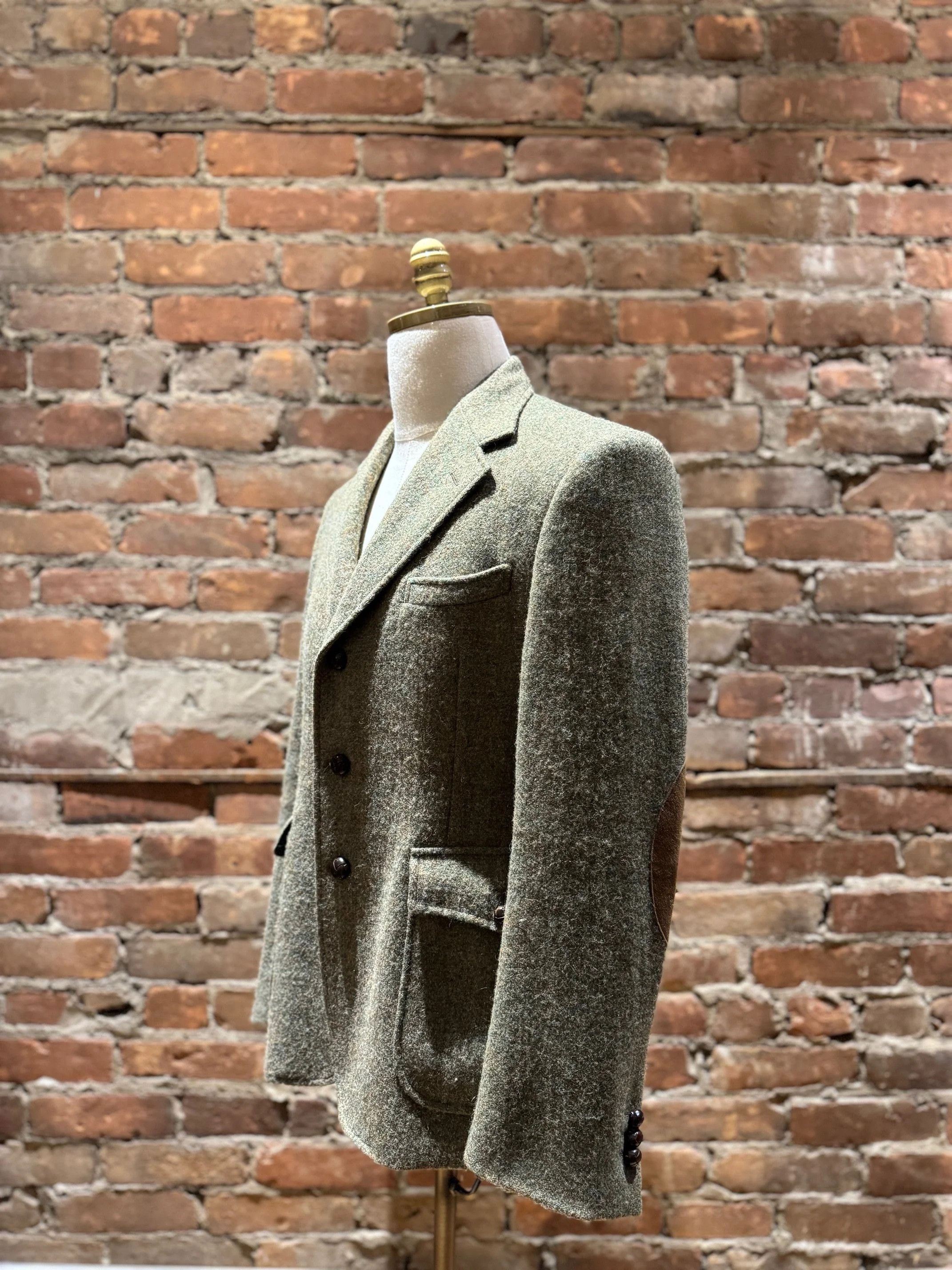 Ralph Lauren RRL Ralph Lauren Harris Tweed Hacking Jacket Size 40S - 4 Thumbnail
