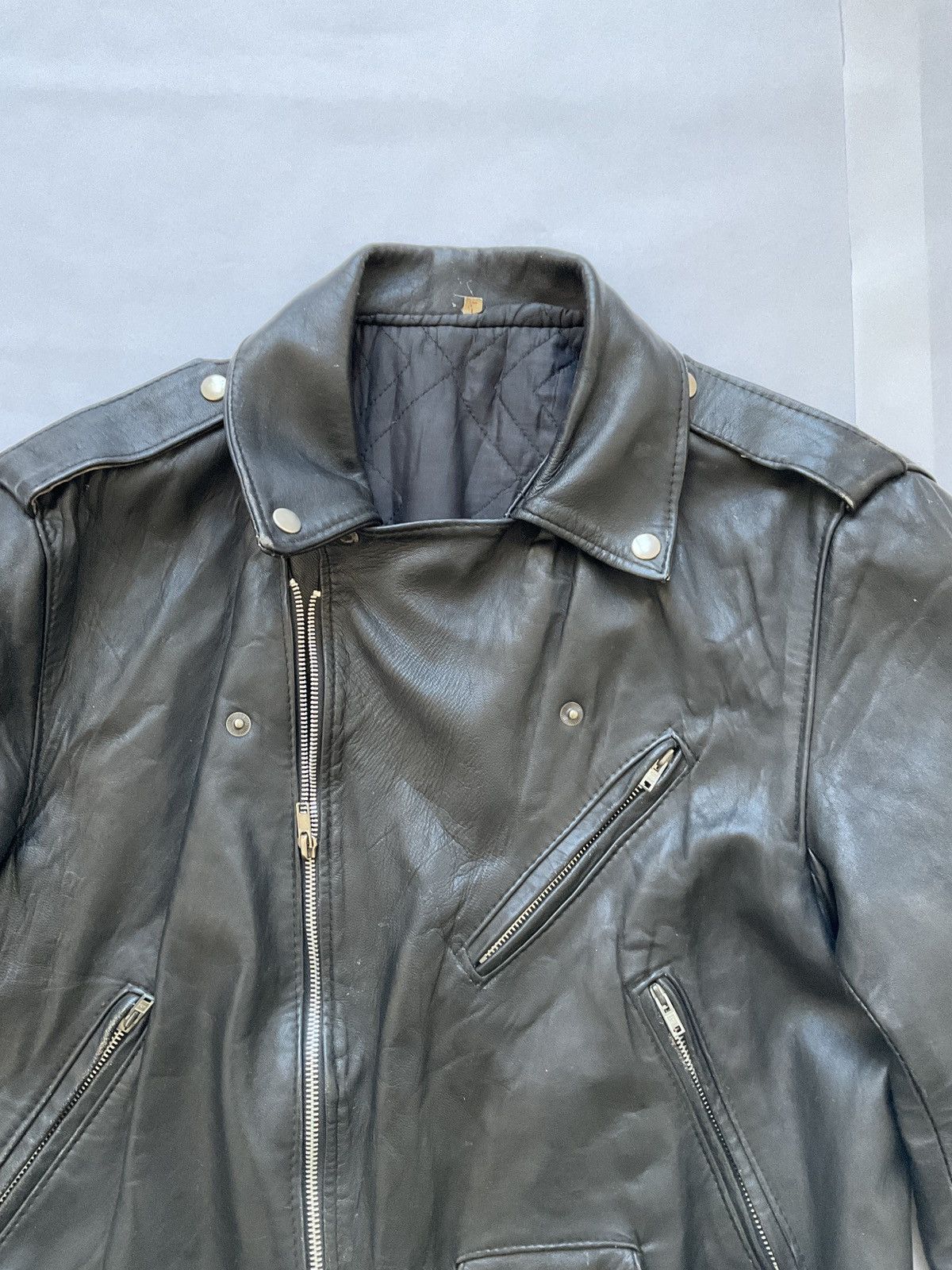 Vintage Vintage black leather Perfecto Size US L / EU 52-54 / 3 - 11 Thumbnail