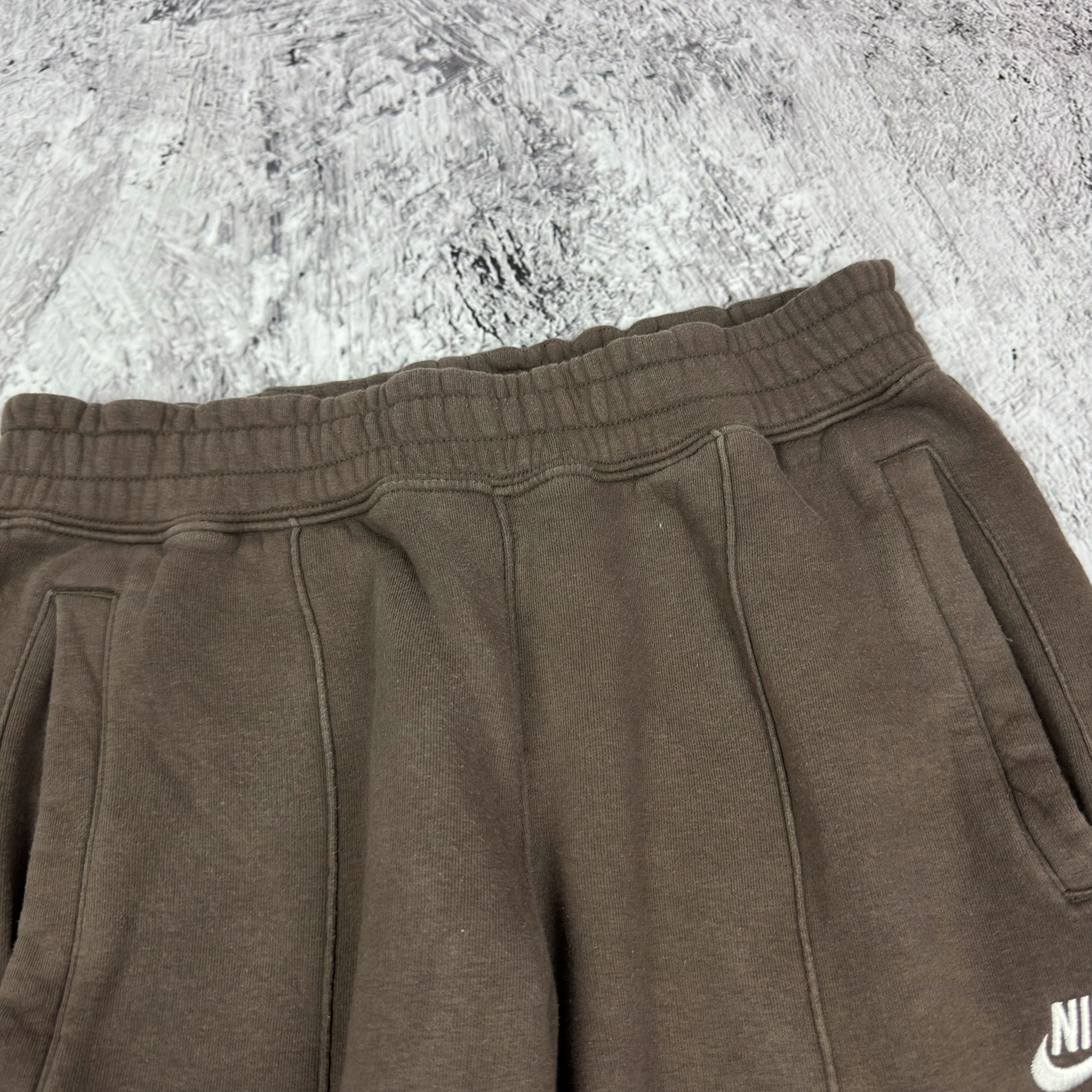 Nike Nike Sportswear Men Brown Ironstone Cotton Fleece Sweatpants Size US 30 / EU 46 - 4 Thumbnail