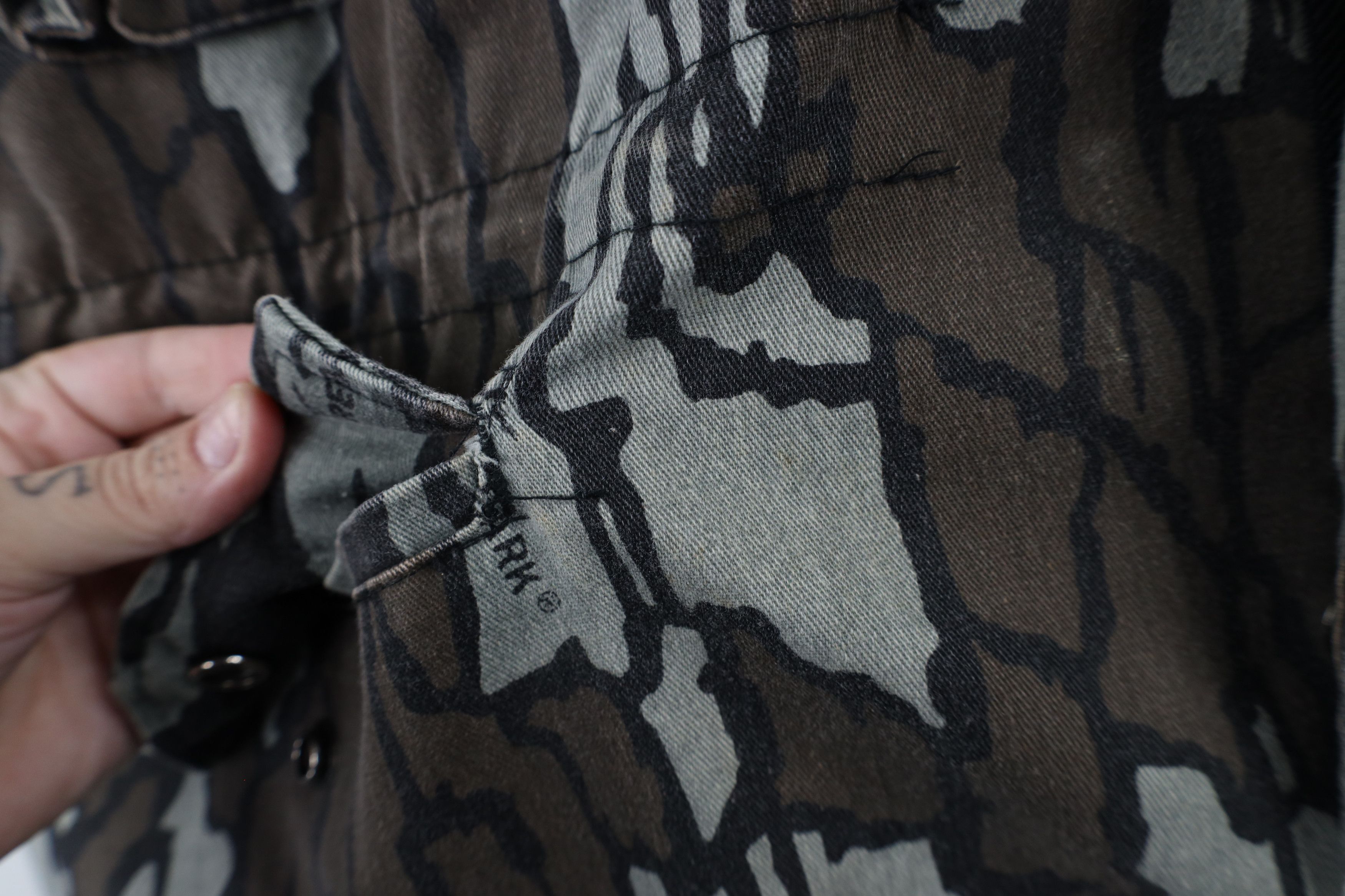 Vintage Vintage 80s Streetwear Camouflage Hooded Parka Jacket Size US L / EU 52-54 / 3 - 6 Thumbnail