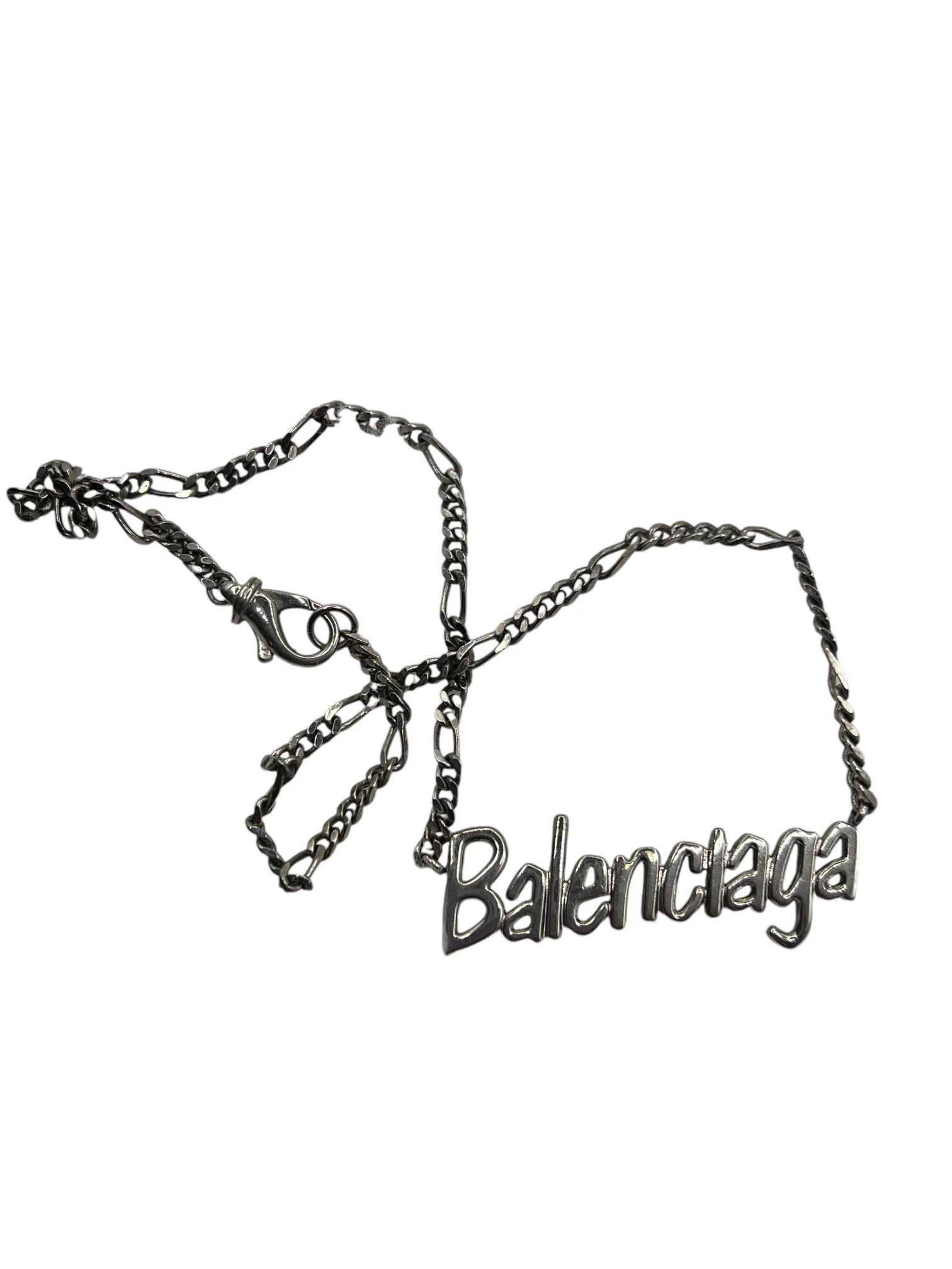 Balenciaga Balenciago Typo Necklace Size ONE SIZE - 4 Thumbnail