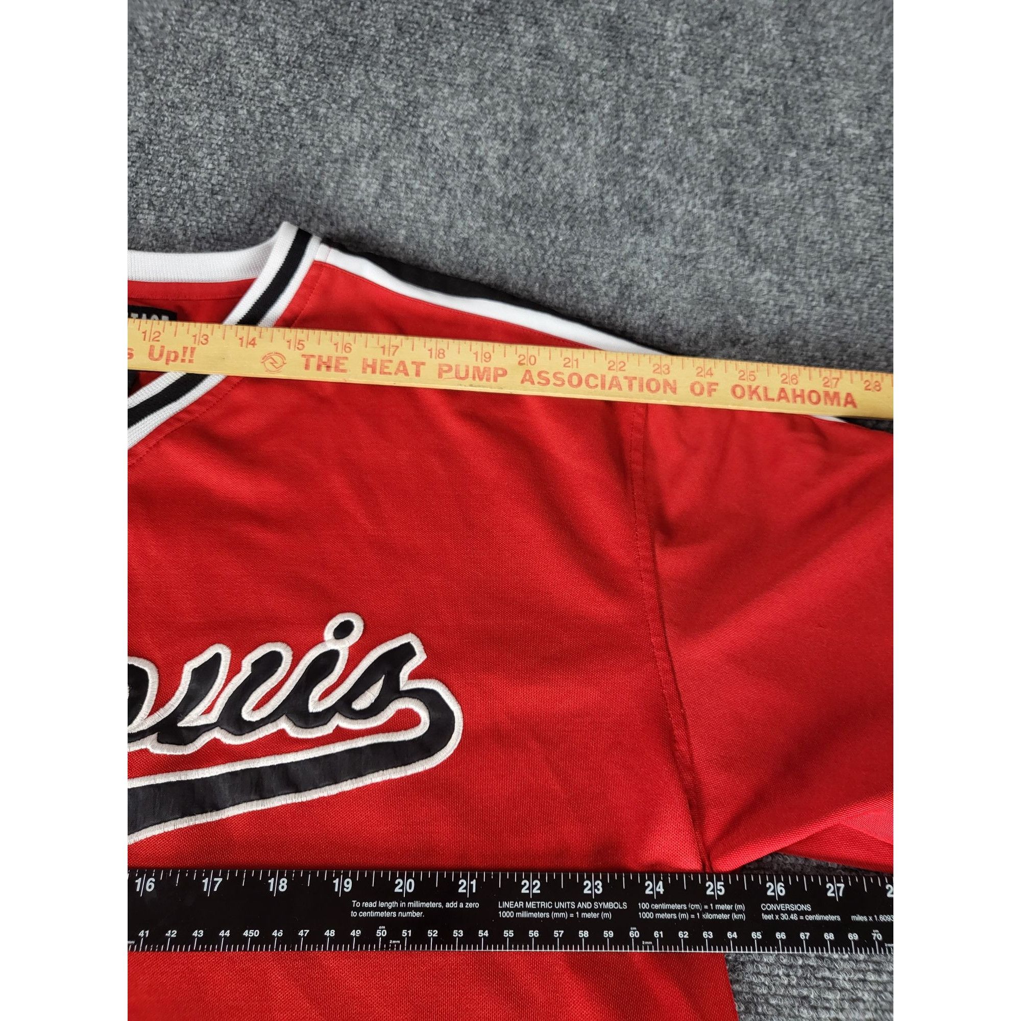 Other St. Louis Stars Negro League Baseball Red Jersey #17 NLBN Me Size US XL / EU 56 / 4 - 6 Thumbnail