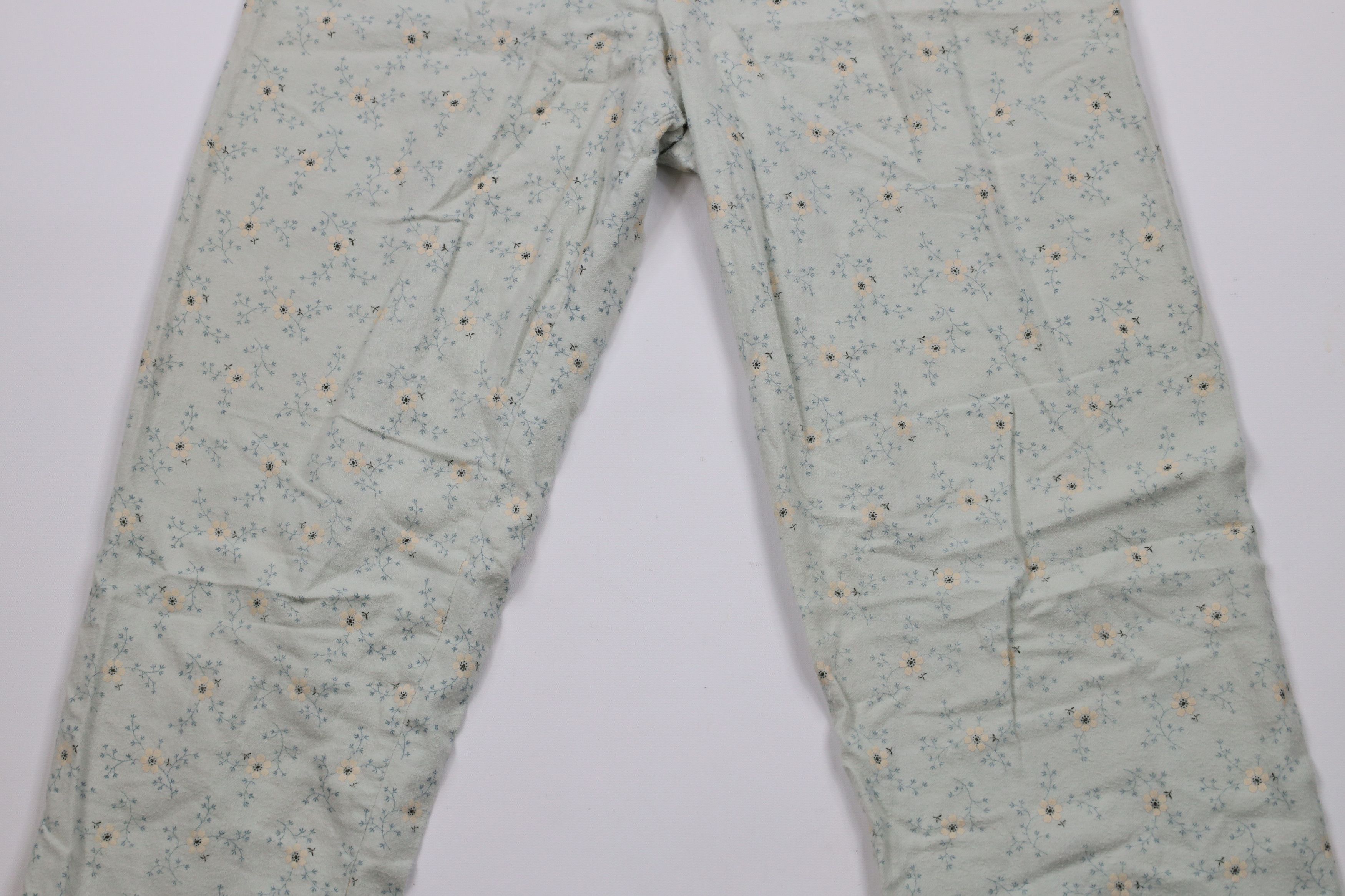 J.Crew × Vintage Vintage J Crew All Over Print Wide Leg Flannel Pajama Pants Size 36" / US 14 / IT 50 - 3 Thumbnail