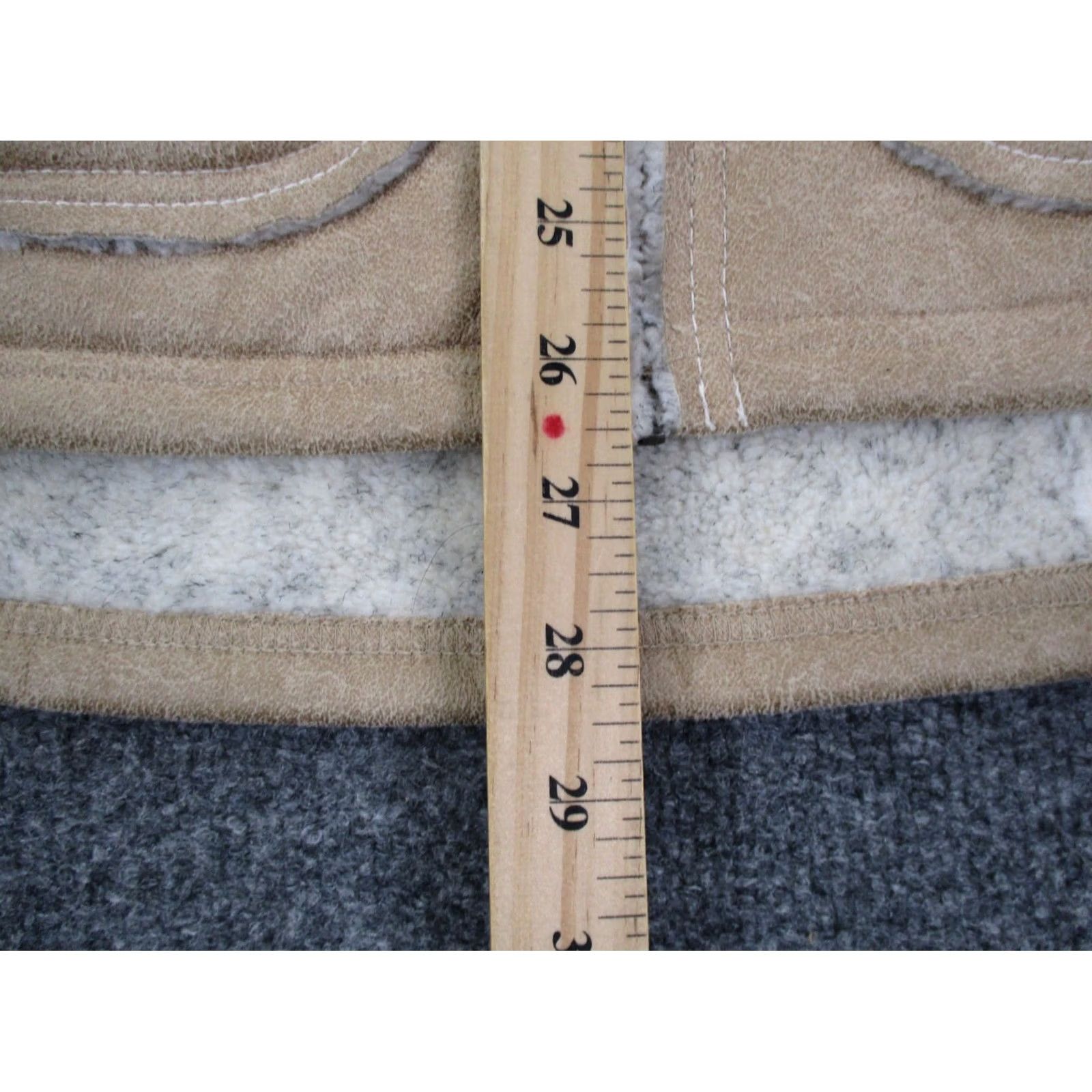Vintage Kuhl Jacket Womens L Beige Wool Blend Fleece Hooded Outdoors Hiking Camping Jacket Size L / US 10 / IT 46 - 4 Thumbnail