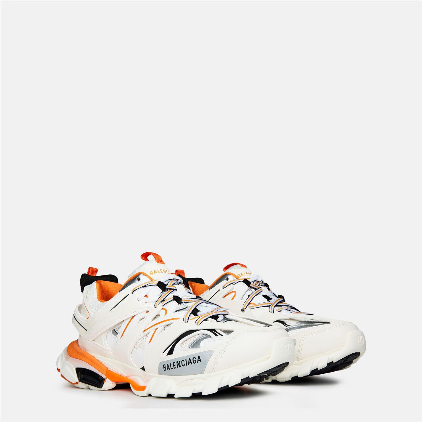 Balenciaga o1g2r1mq0226 Track Runners Sneakers In Multicolor Size US 6 / EU 39 - 4 Thumbnail
