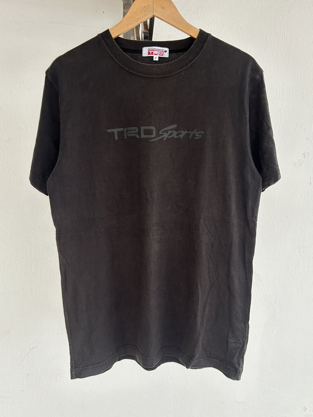 Japanese Brand Toyota TRD Sport Spellout Vintage Black Tee Size US L / EU 52-54 / 3 - 1 Thumbnail