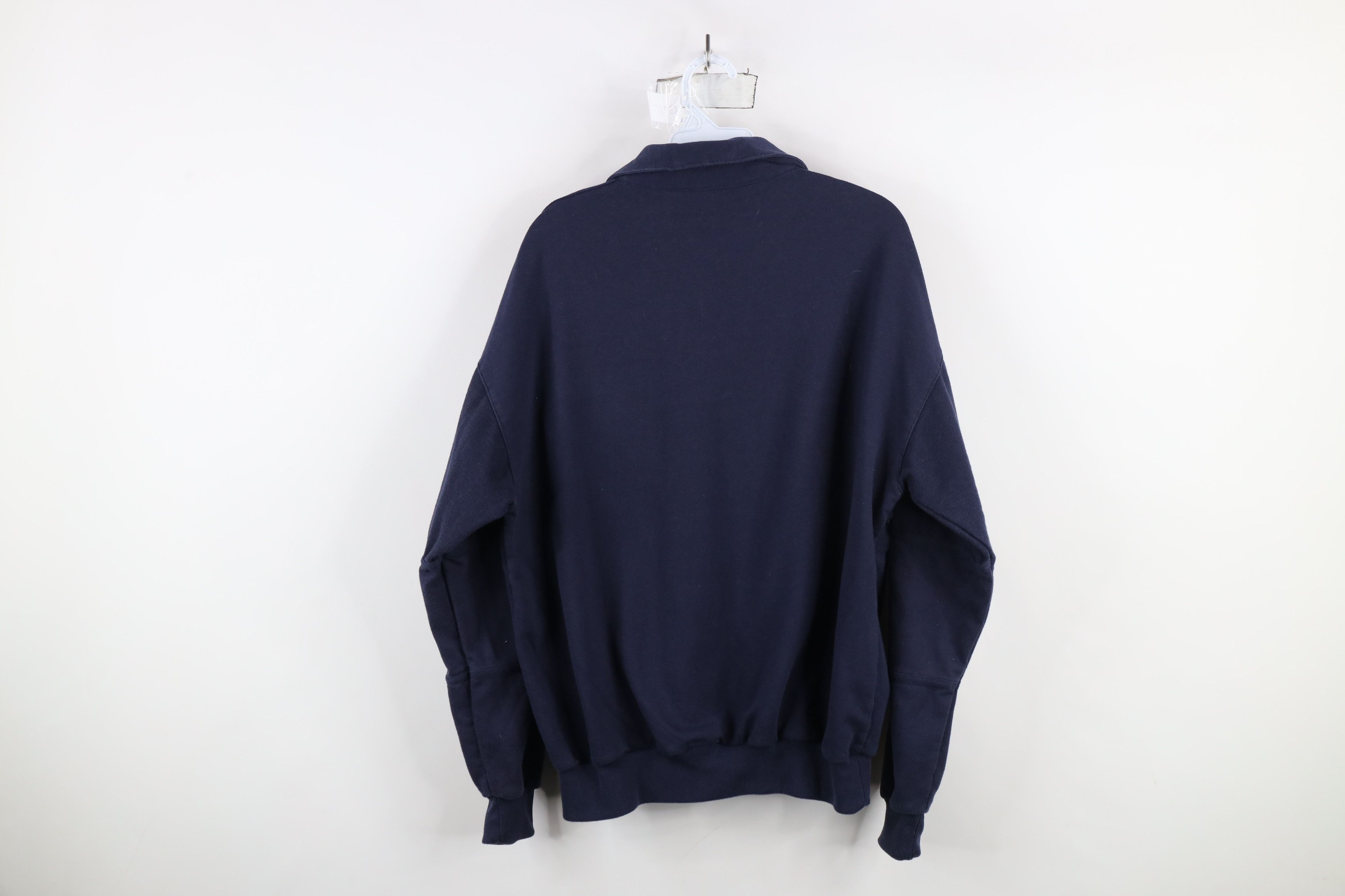 Vintage Vintage 90s Streetwear Striped Collared Pullover Polo Shirt Size US L / EU 52-54 / 3 - 8 Thumbnail