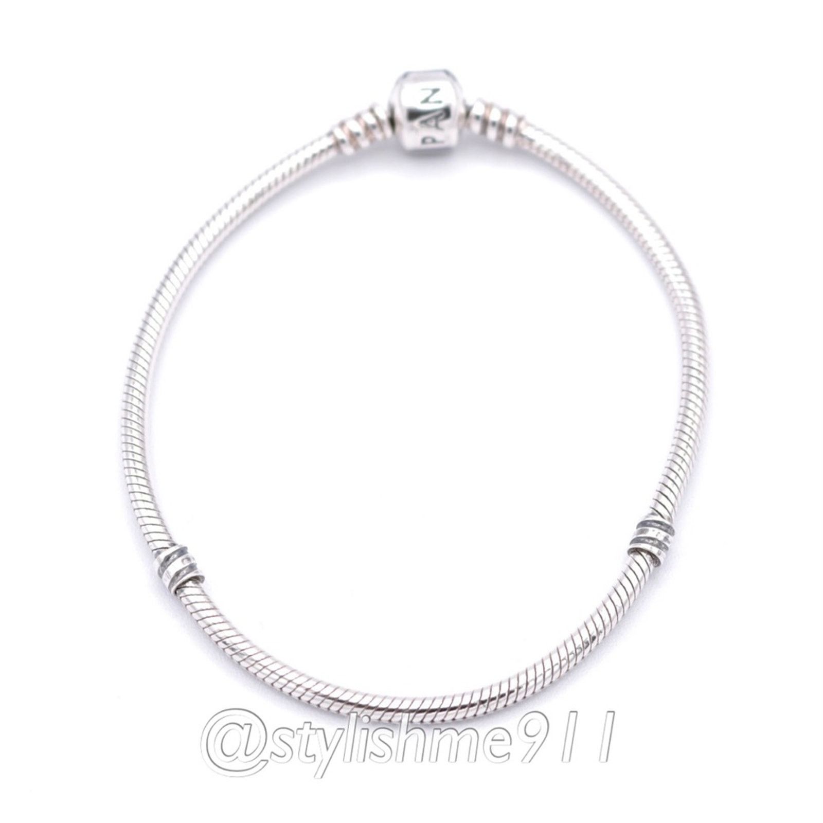 pandora Authentic PANDORA Moments Barrel Clasp Charm Bracelet Size ONE SIZE - 3 Thumbnail