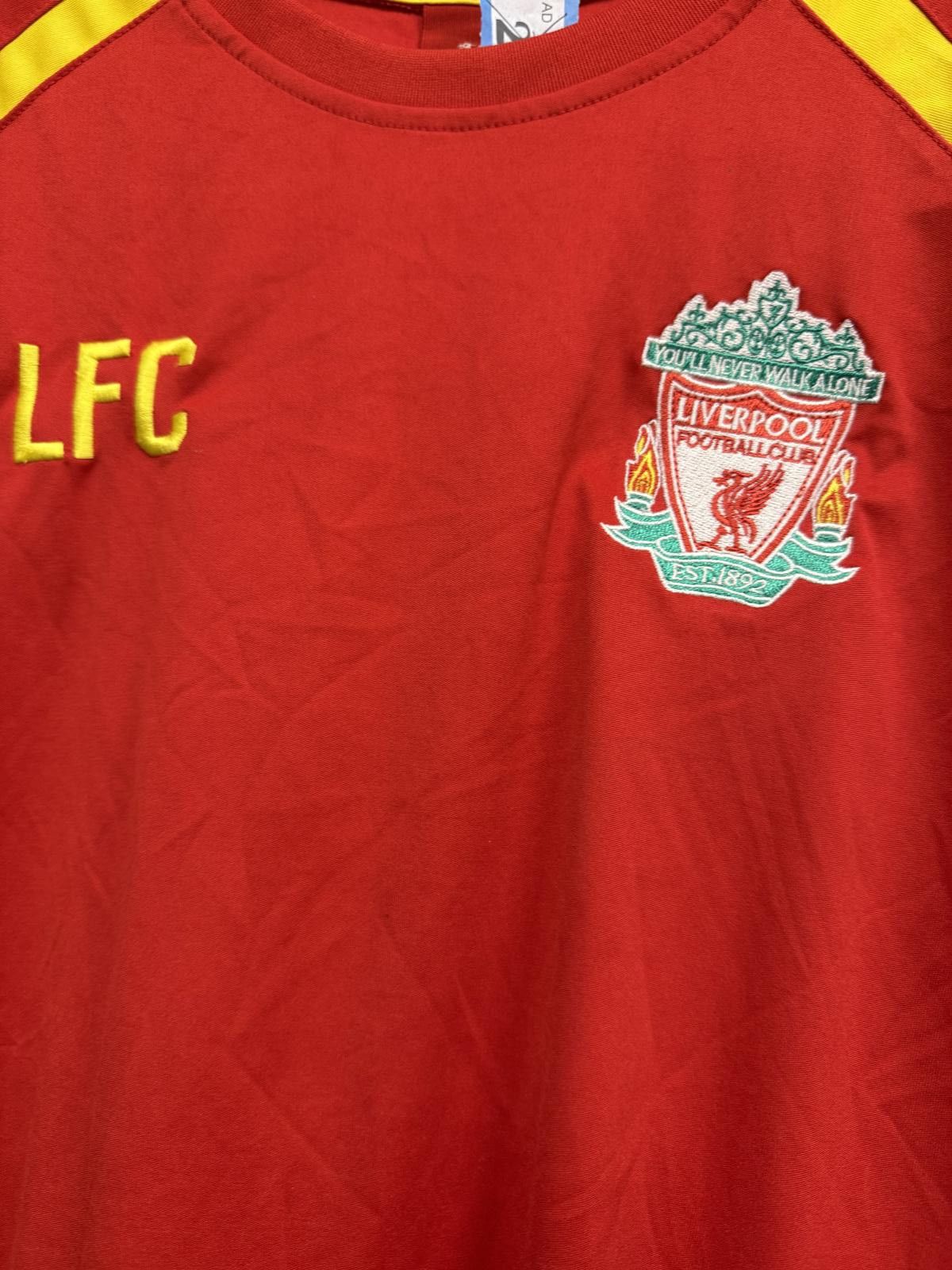 Other Liverpool FC Mens Red Sports T-Shirt with Yellow Accents Size US M / EU 48-50 / 2 - 3 Thumbnail