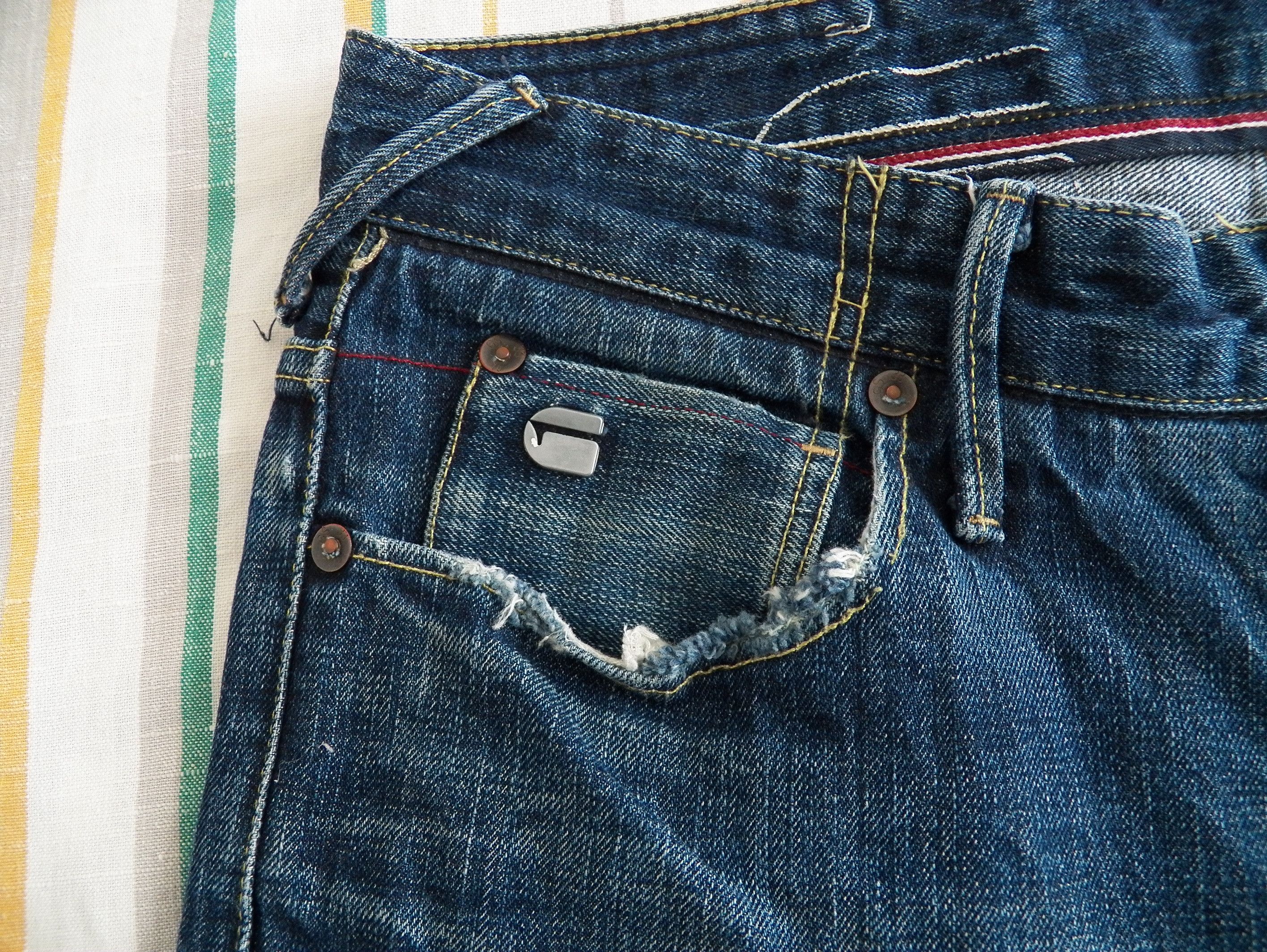 G-Star G-Star RAW Lumber Original Raw Listing Jeans W32 L28 Selvage Size US 32 / EU 48 - 4 Thumbnail
