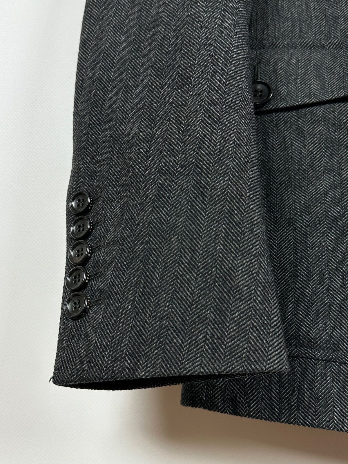 Gucci Vintage Gucci Gray Blazer Size 46R - 11 Thumbnail