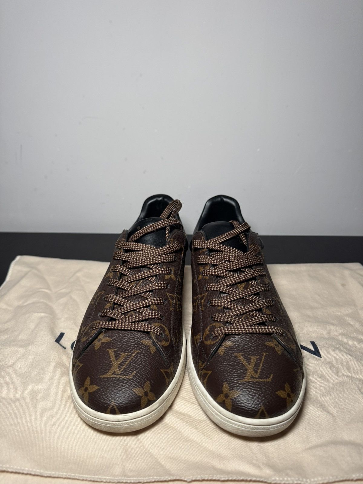 Louis Vuitton Louis Vuitton Luxembourg Sneaker Monogram Canvas Size US 8 / EU 41 - 1 Thumbnail