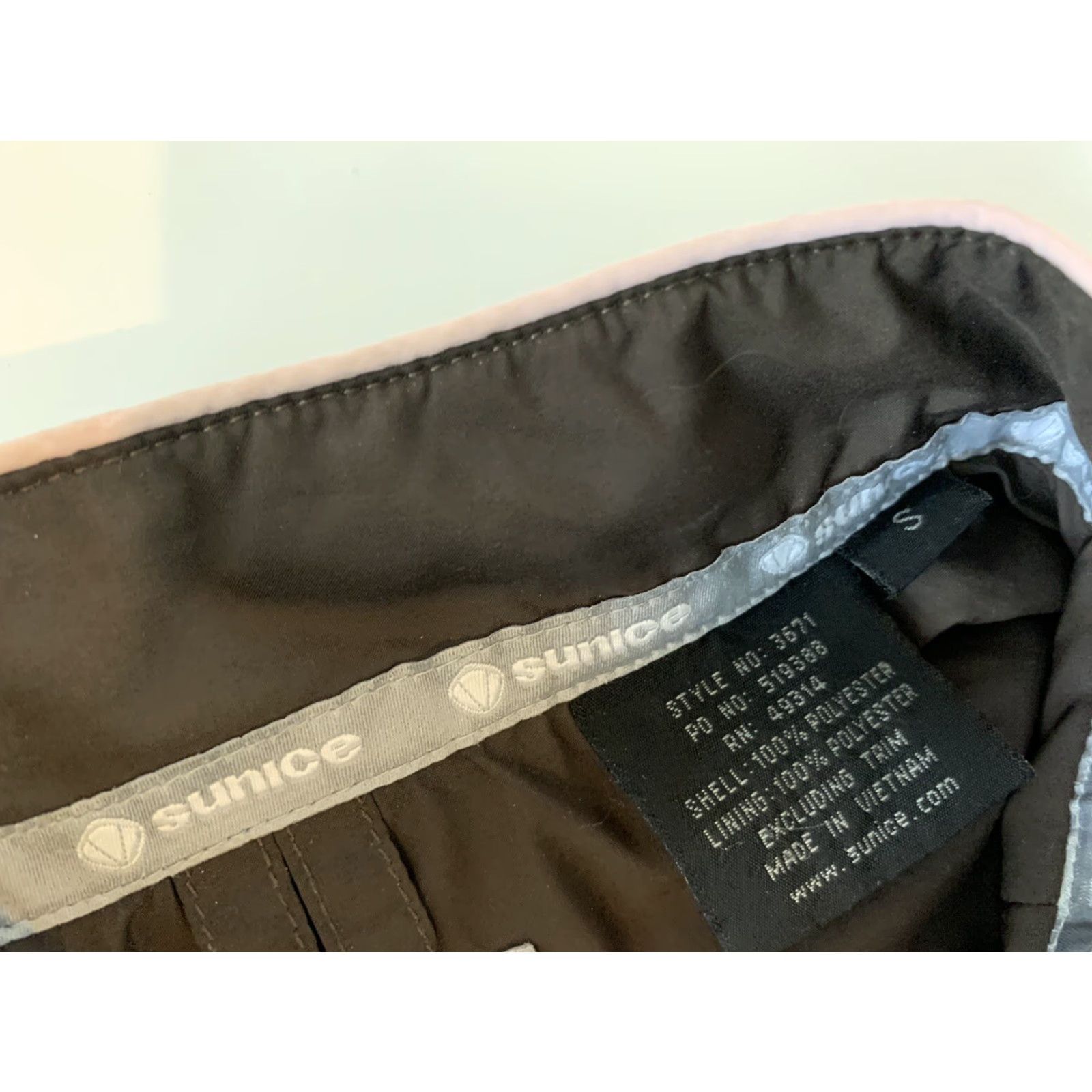 Vintage SUNICE WEATHER 1/2 Zip Pullover Windbreaker Jacket Women's Small Brown Size S / US 4 / IT 40 - 4 Thumbnail