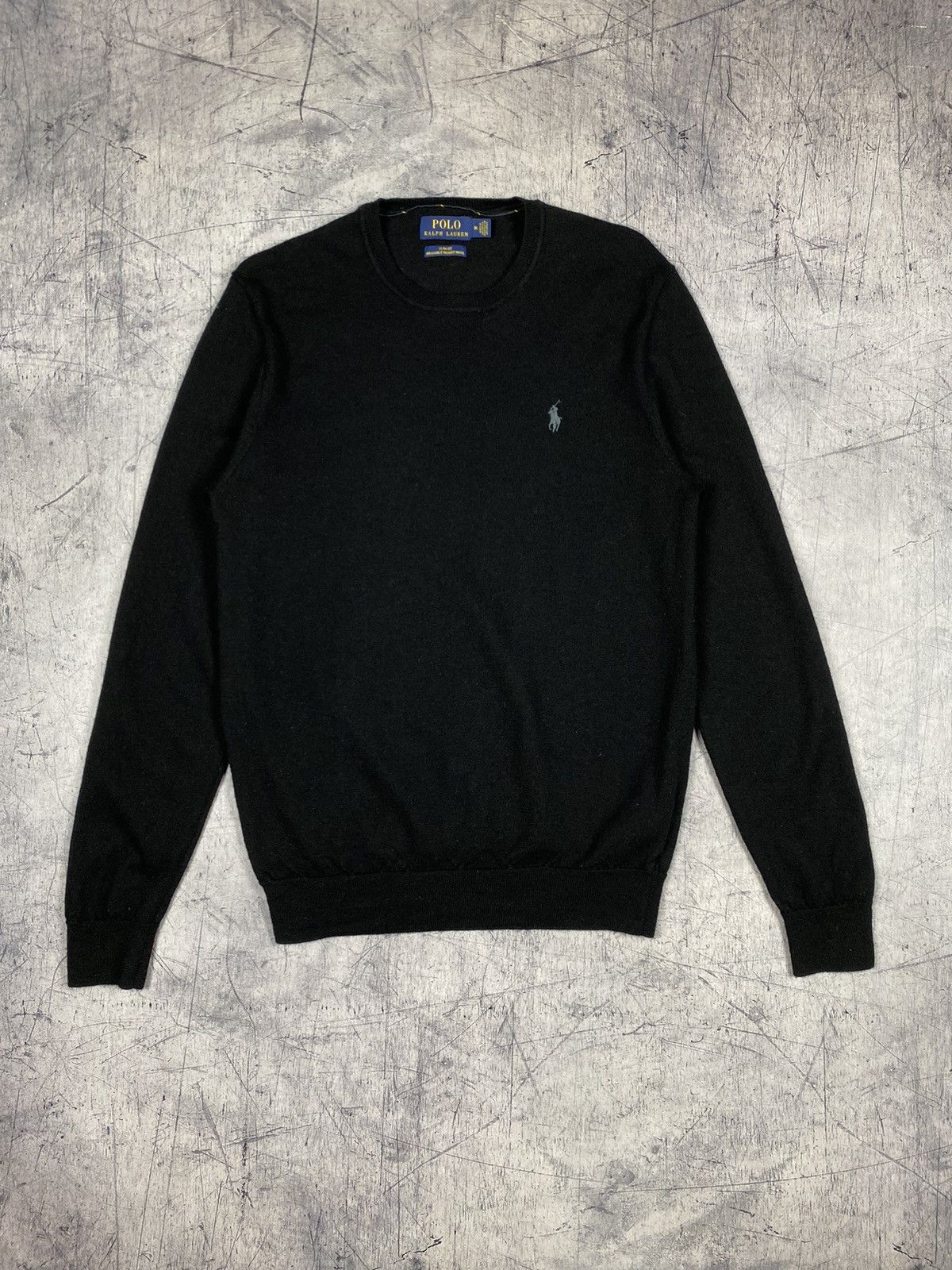 Polo Ralph Lauren Polo Ralph Lauren Basic Wool Sweater Sweatshirt Size US M / EU 48-50 / 2 - 2 Thumbnail