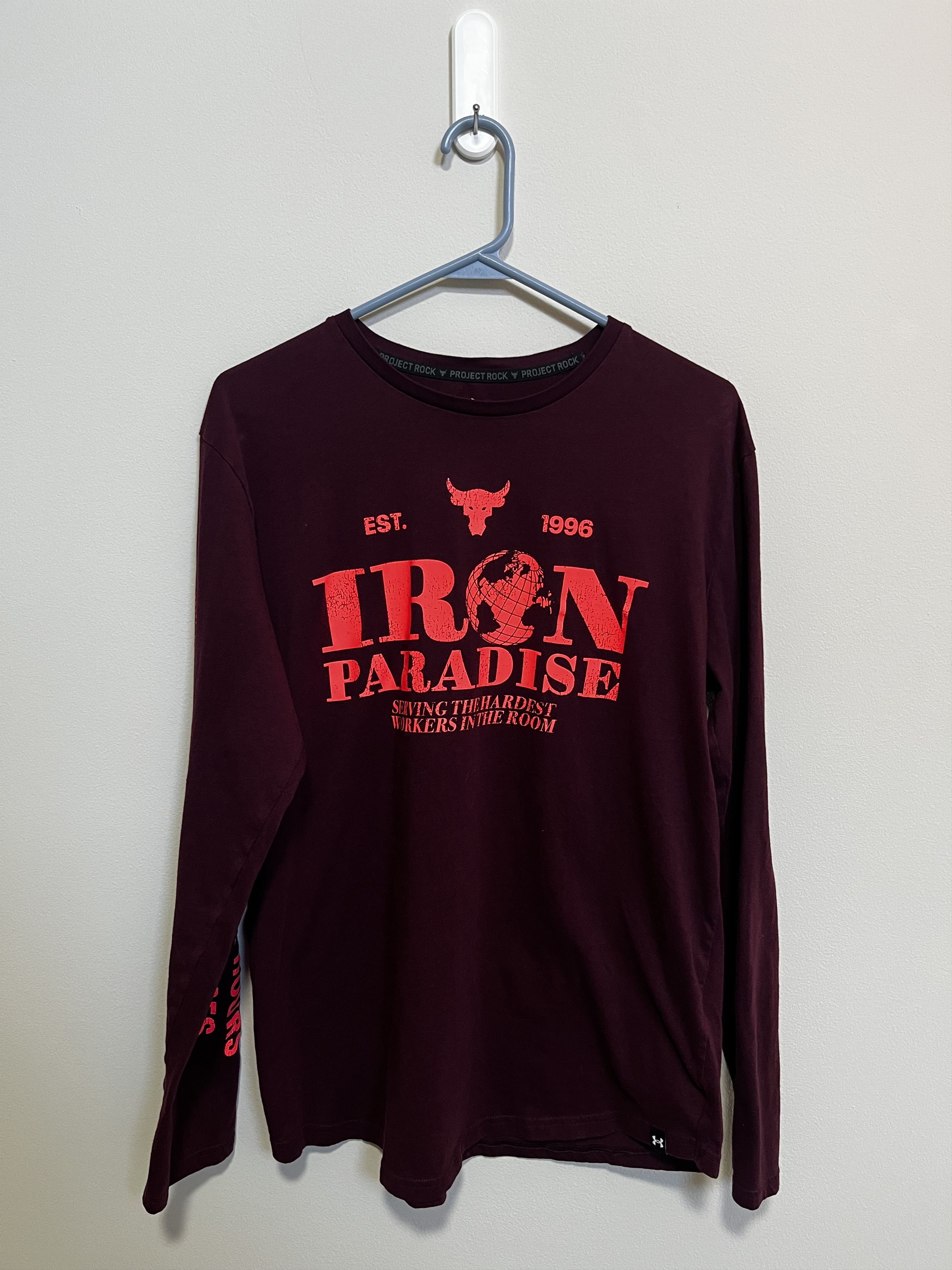 Under Armour Under Armour x Project Rock Iron Paradise Open 24 Hours Size US L / EU 52-54 / 3 - 1 Thumbnail