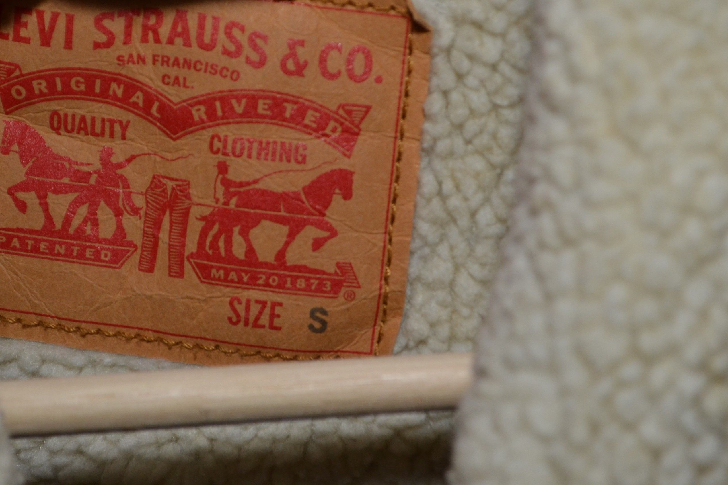 Levi's Levi's Sherpa Trucker Jacket Green Small Check Size US S / EU 44-46 / 1 - 4 Thumbnail