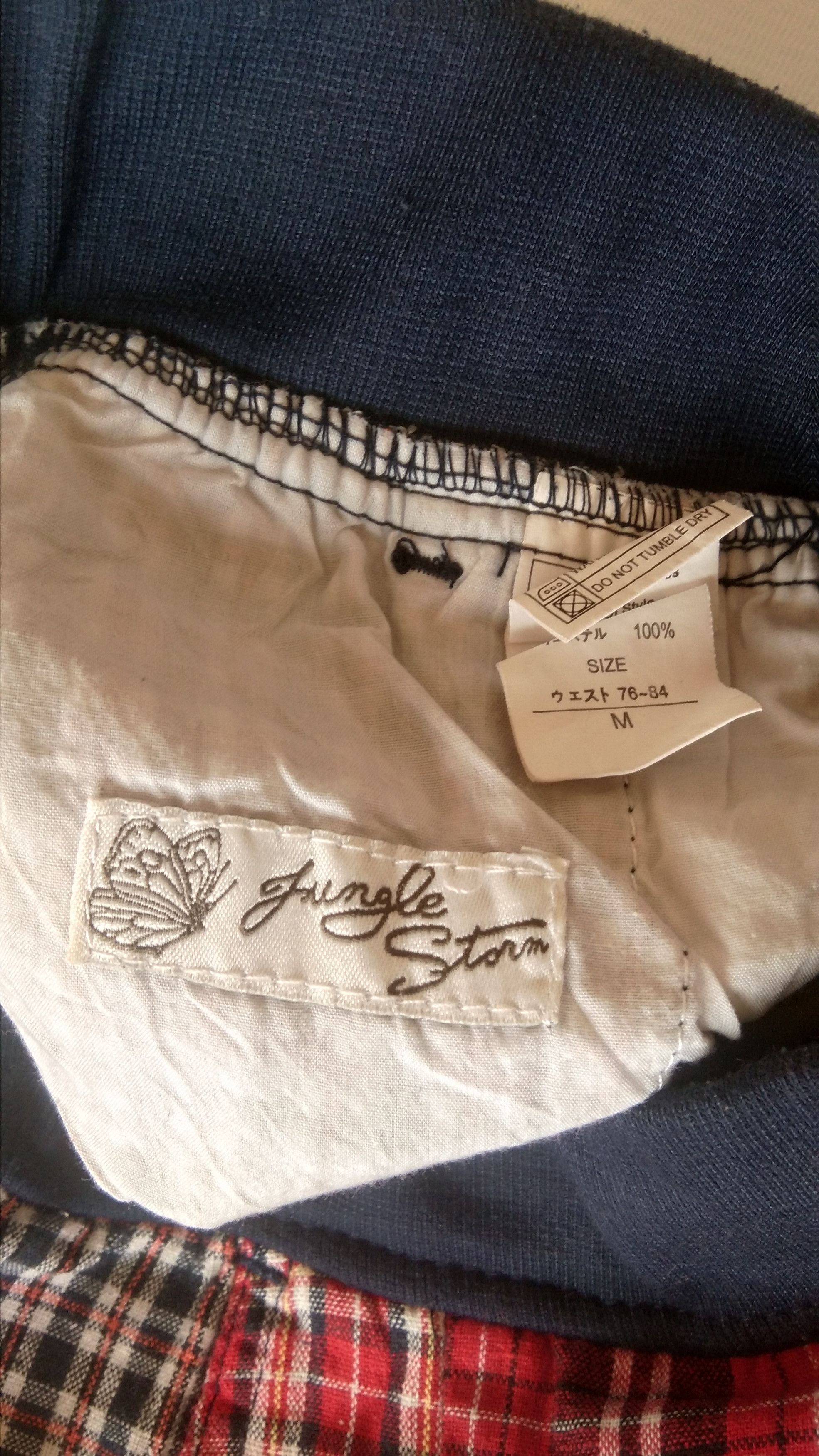 Japanese Brand Jungle storm plaid short pants Size US 32 / EU 48 - 4 Thumbnail