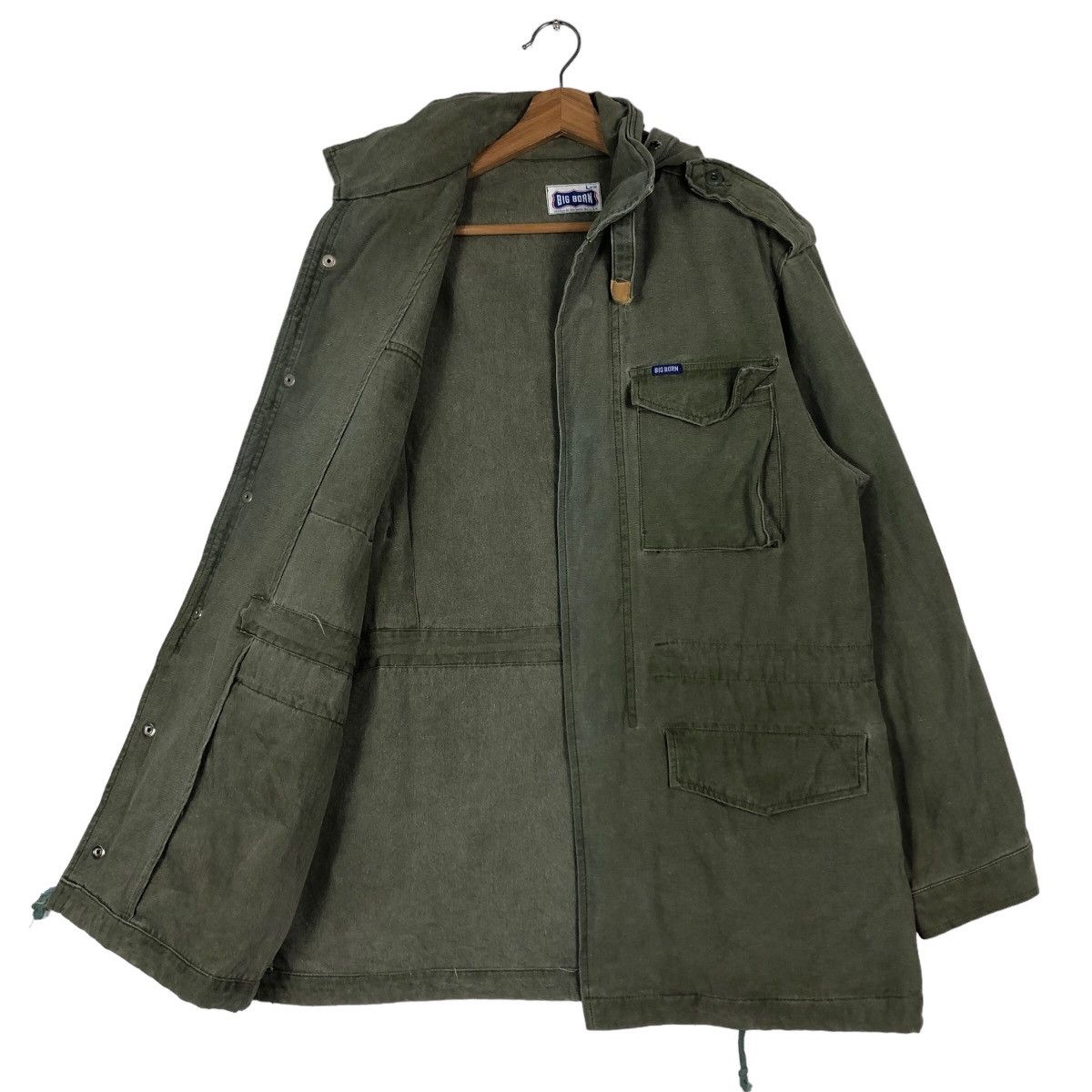 Japanese Brand 🔥Vintge Big Born Big Smith Cargo Biker Jacket Size US L / EU 52-54 / 3 - 11 Thumbnail
