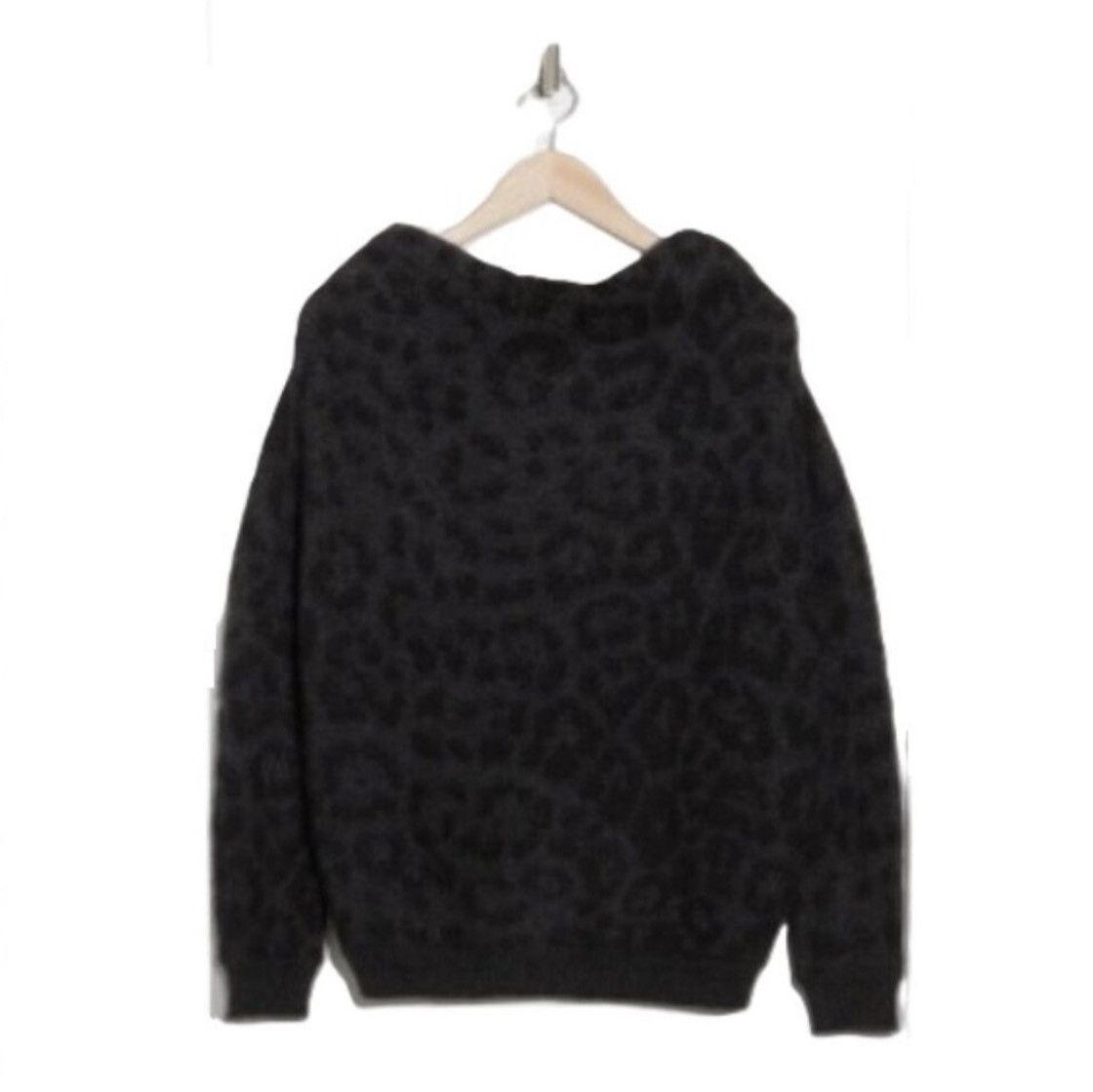 Valentino Valentino Garavani Leopard Print Mohair Blend Sweater Size XXS / US 00 / IT 34 - 3 Thumbnail