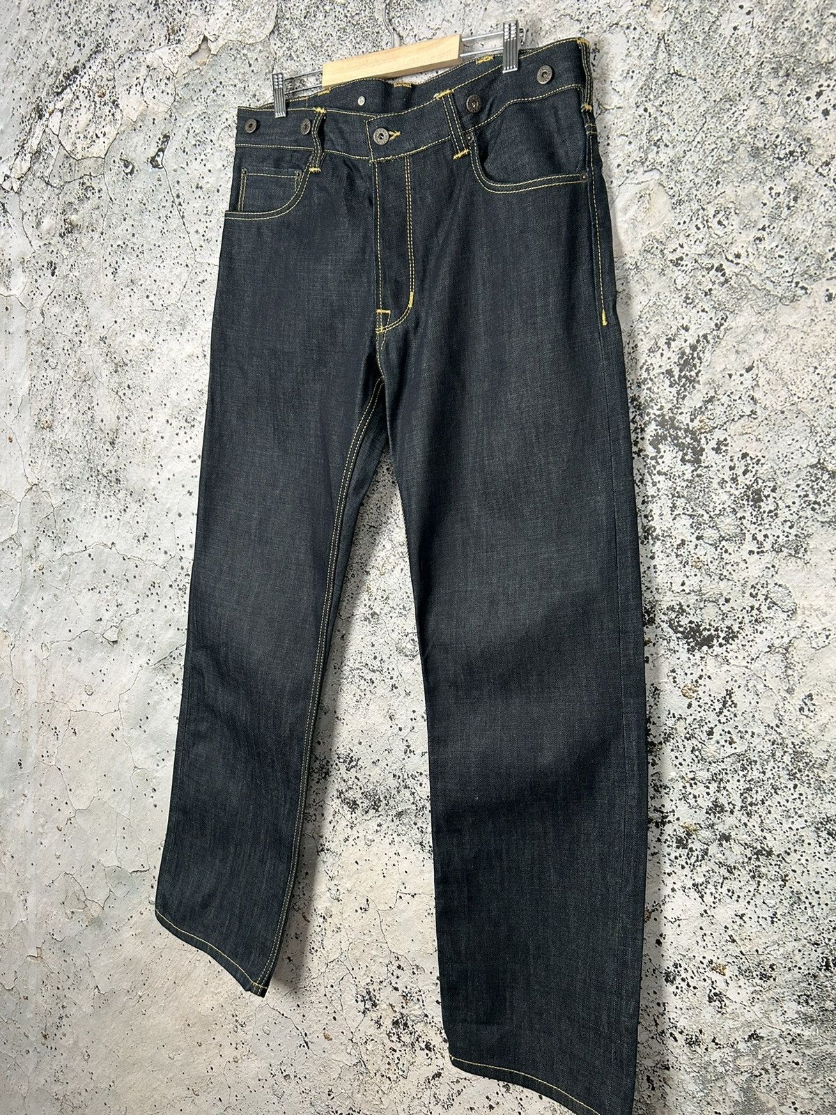 Japanese Brand Vintage Pike Brothers Selvedge Japanese Denim Roamer Pant Size US 34 / EU 50 - 3 Thumbnail