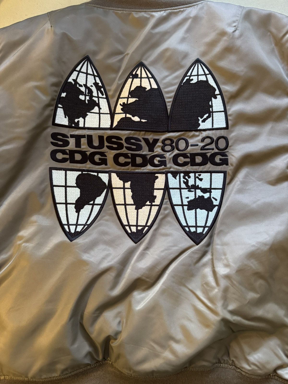 Stussy x CDG 40th anniversary bomber