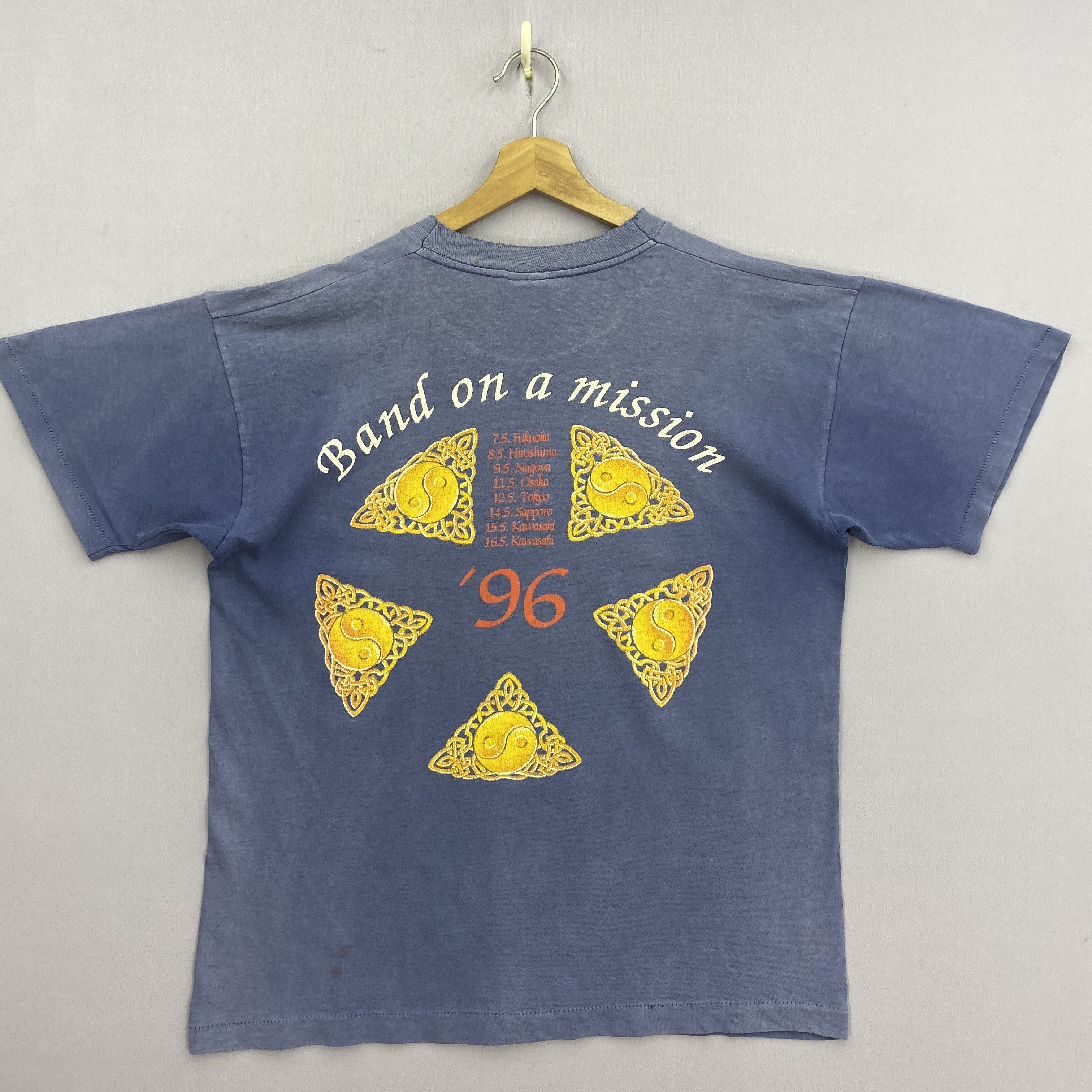 Band Tees × Vintage Vintage 90s Gamma Ray T-Shirts Rock Band on Mission Tee Size US L / EU 52-54 / 3 - 2 Thumbnail