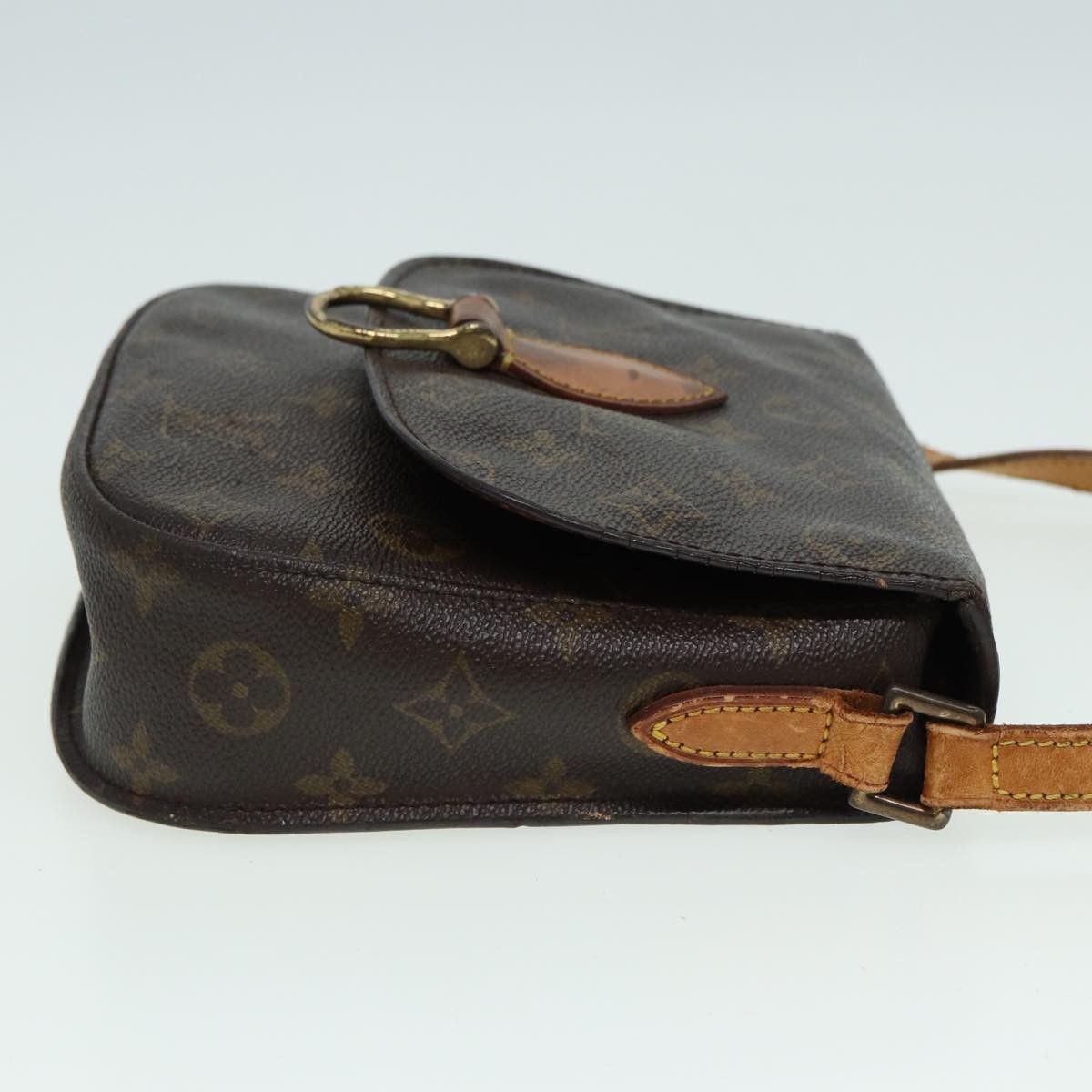 Louis Vuitton LOUIS VUITTON Monogram Saint Cloud MM Shoulder Bag M51243 Size ONE SIZE - 3 Thumbnail