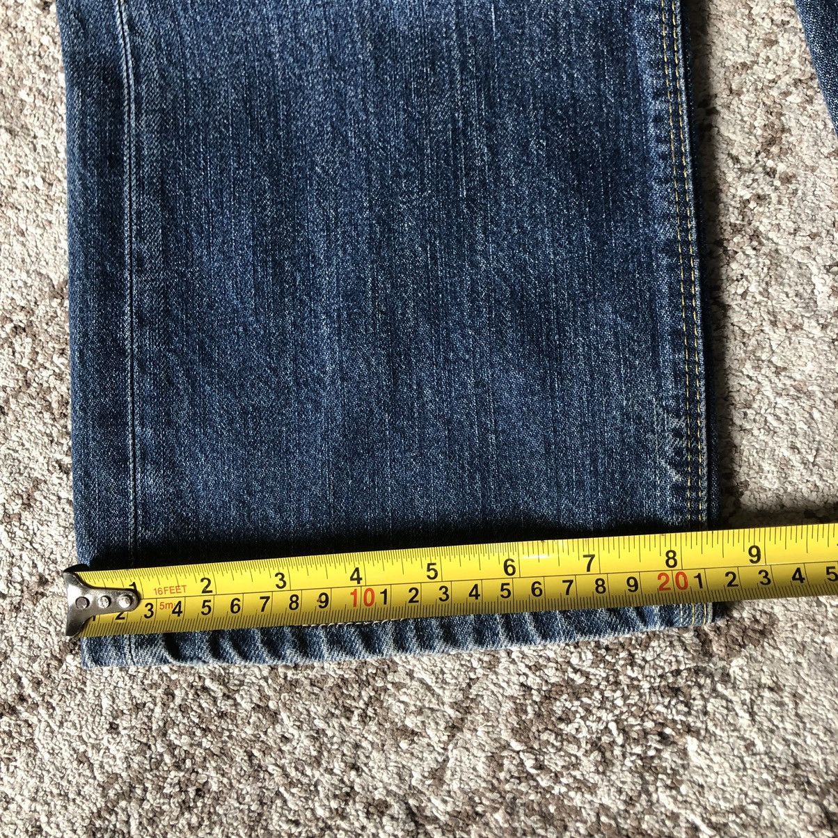 Jean Baggy Jeans Vintage Lee Rider half Selvedge Jeans Size US 32 / EU 48 - 19 Thumbnail