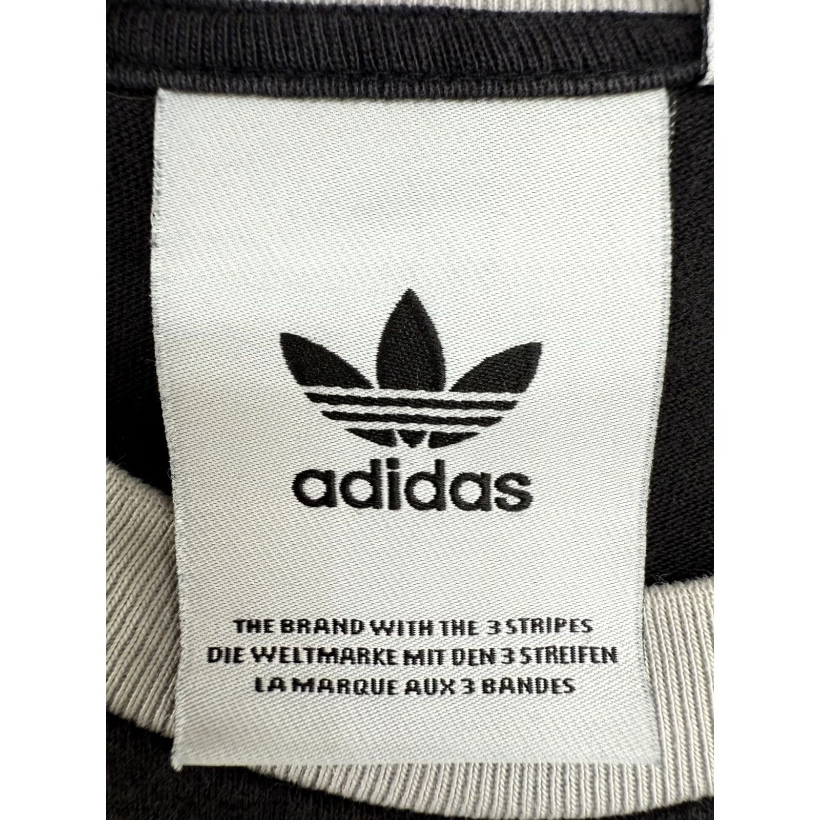 Adidas Adidas Black 3-Stripes T-Shirt L Unisex Size US L / EU 52-54 / 3 - 4 Thumbnail