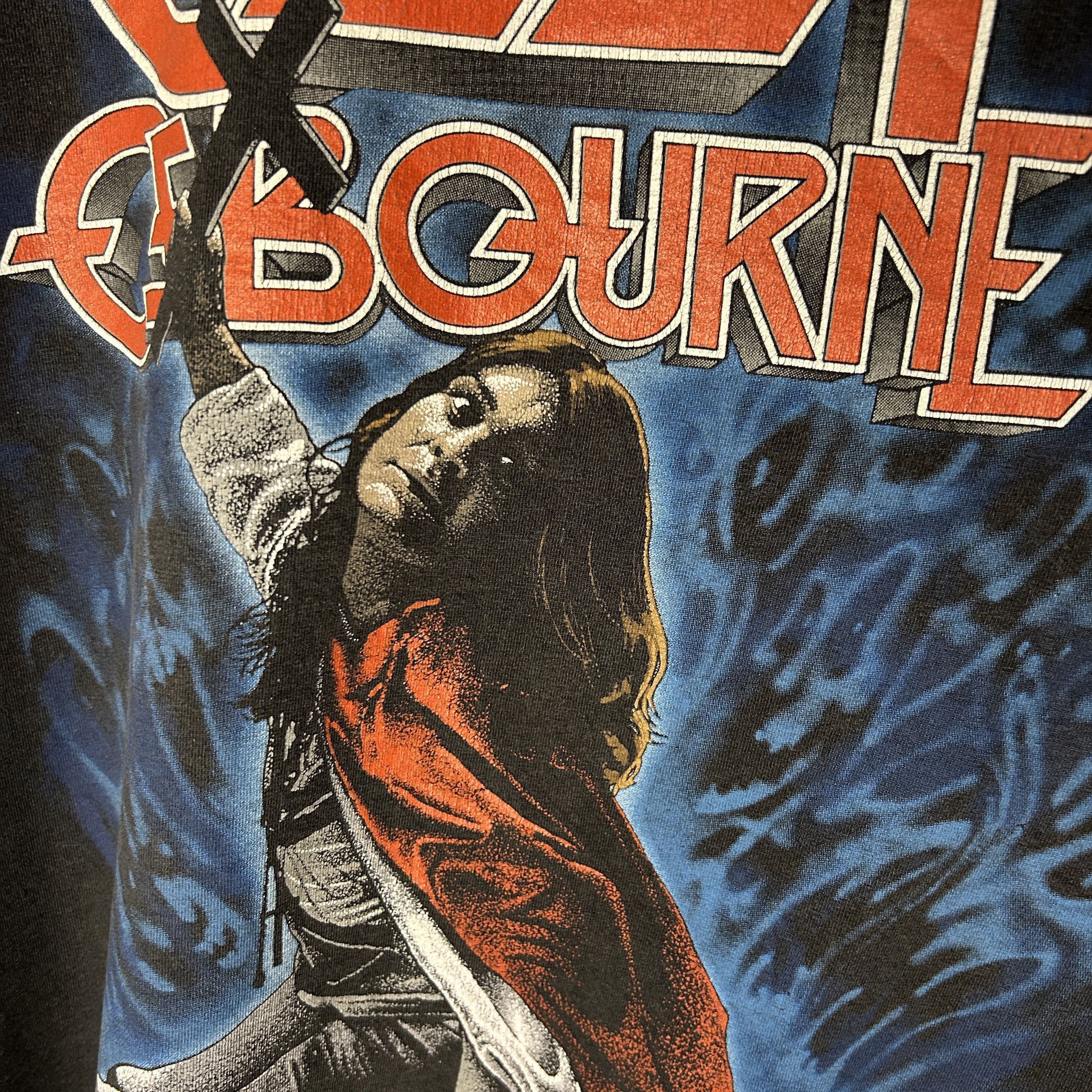 Band Tees Vintage Ozzy Osbourne Blizzard of Ozz Band T-shirt Size US L / EU 52-54 / 3 - 3 Thumbnail