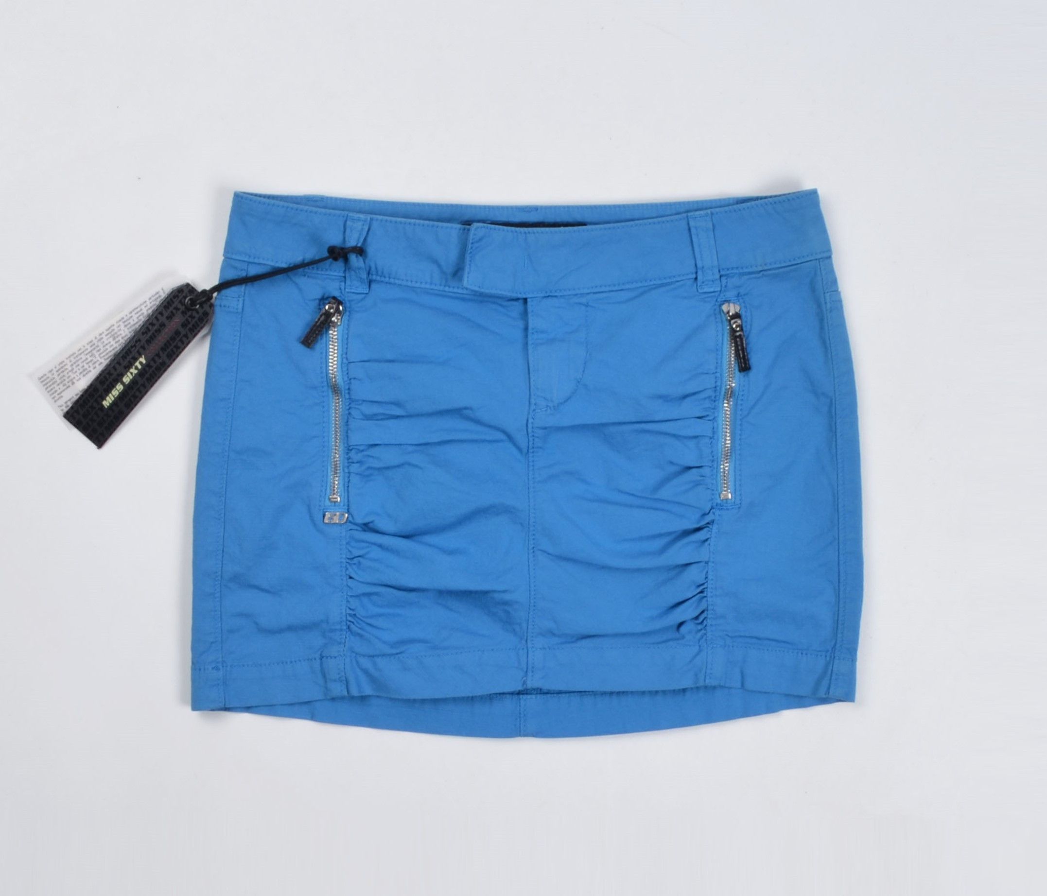 Miss Sixty Vintage Miss Sixty Y2K Blue Coquette Mini Skirt Size 30" / US 8 / IT 44 - 3 Thumbnail