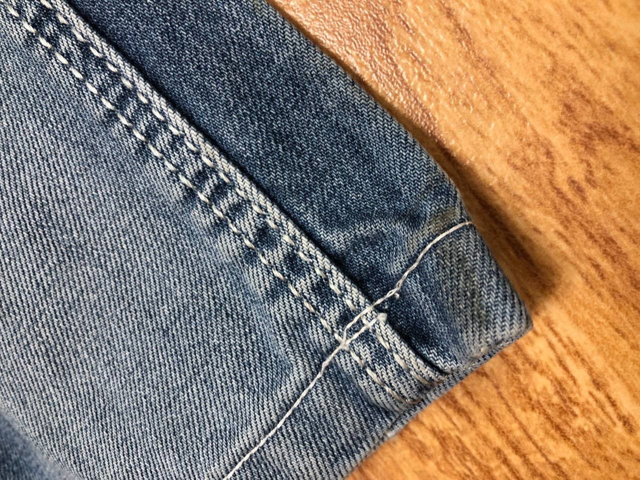 Diesel × Japanese Brand Crazy Crash Dirty Baggy Faded Jean Japan Avant Garde Style Size US 36 / EU 52 - 9 Thumbnail